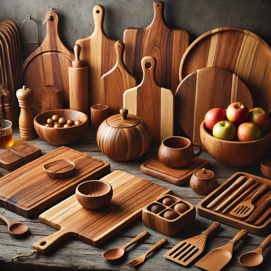 Mango Wooden Kitchen Accessories: Make Your Kitchen Aesthetic