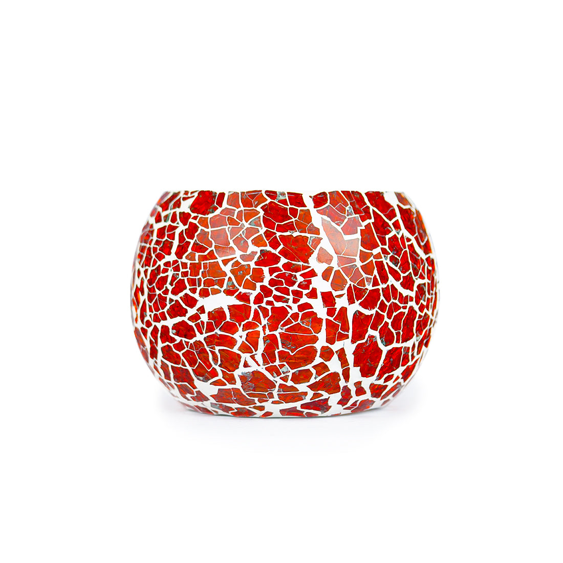 Crackle Glass Crackle T-light Holder