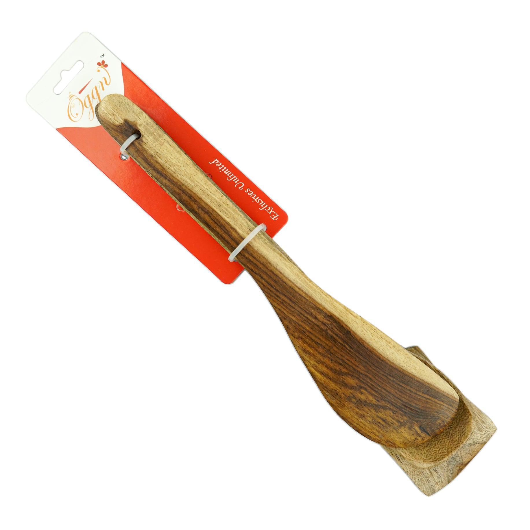 wooden non fry spatula set of 3