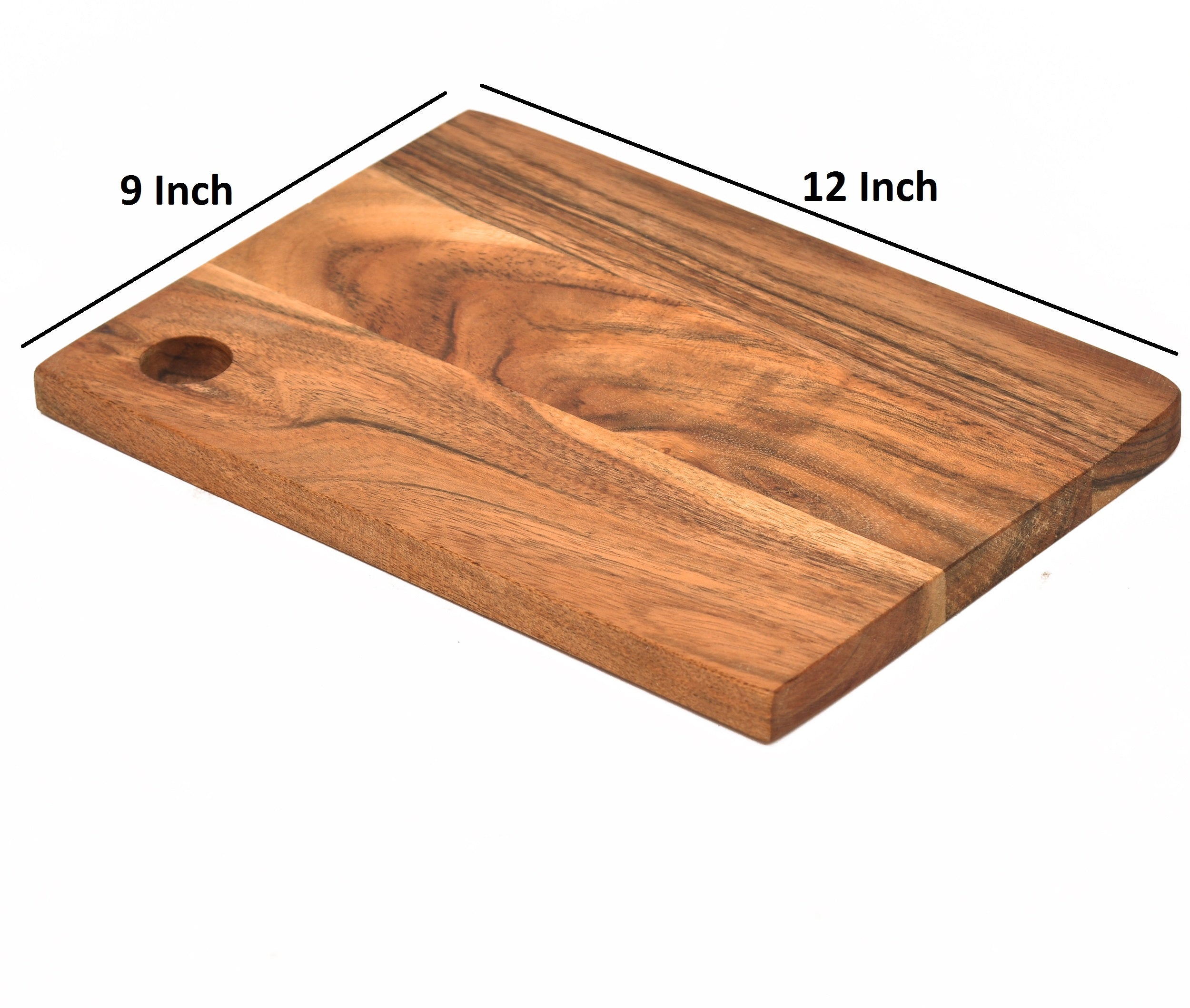 Acacia Wooden Chopping Board with Corner Hole