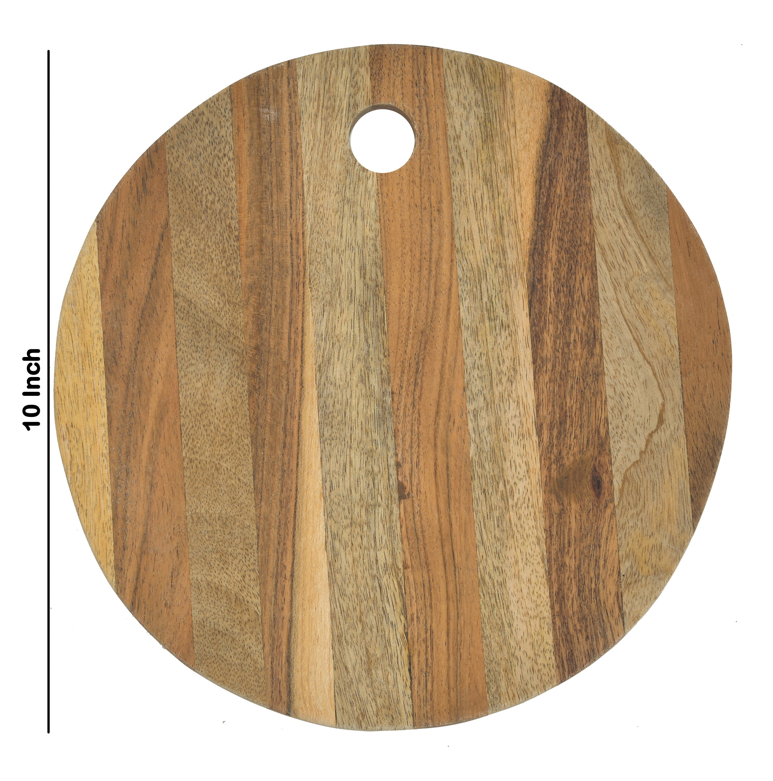 Mixwood Round Chopping Board With Inner Hole
