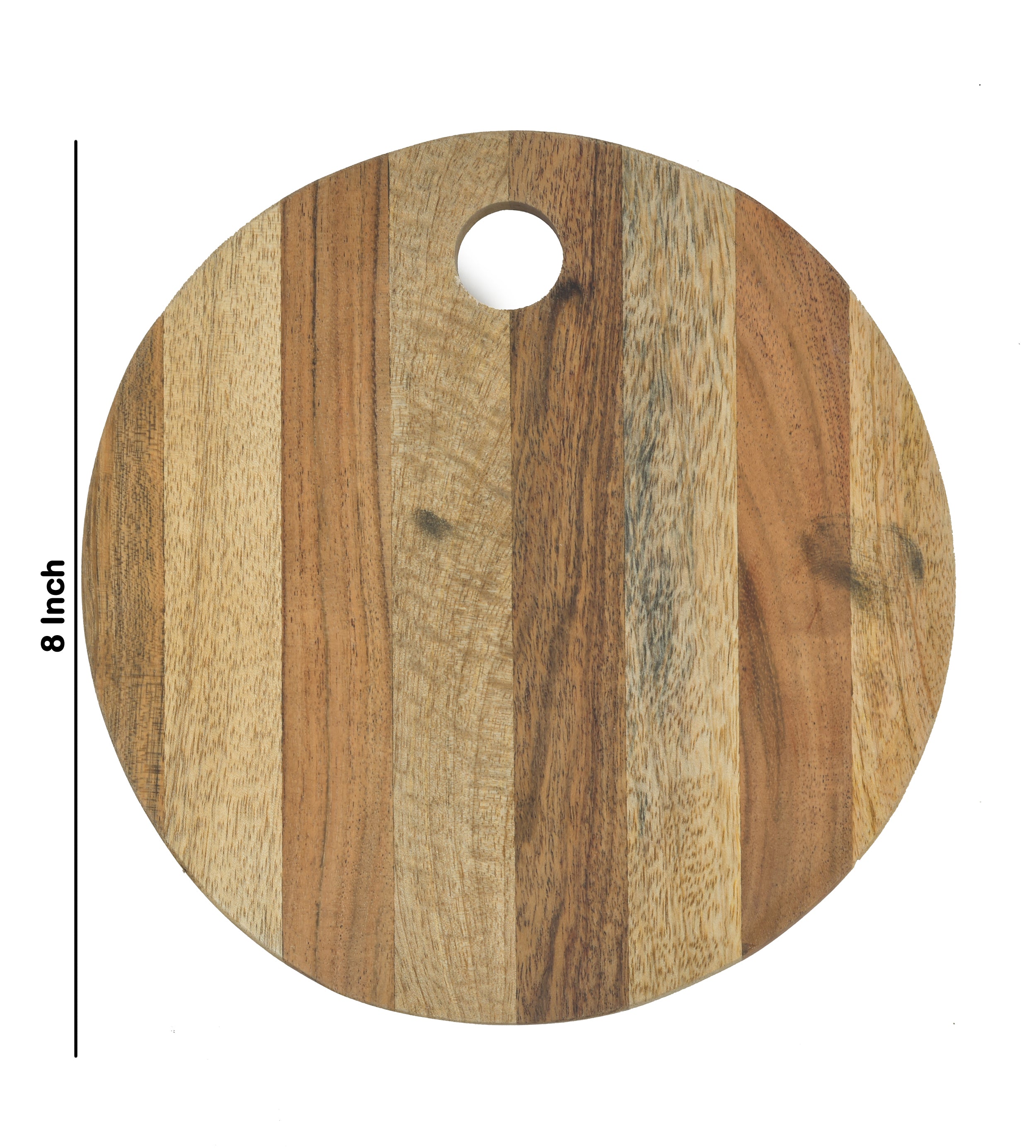 Mixwood Round Chopping Board With Inner Hole