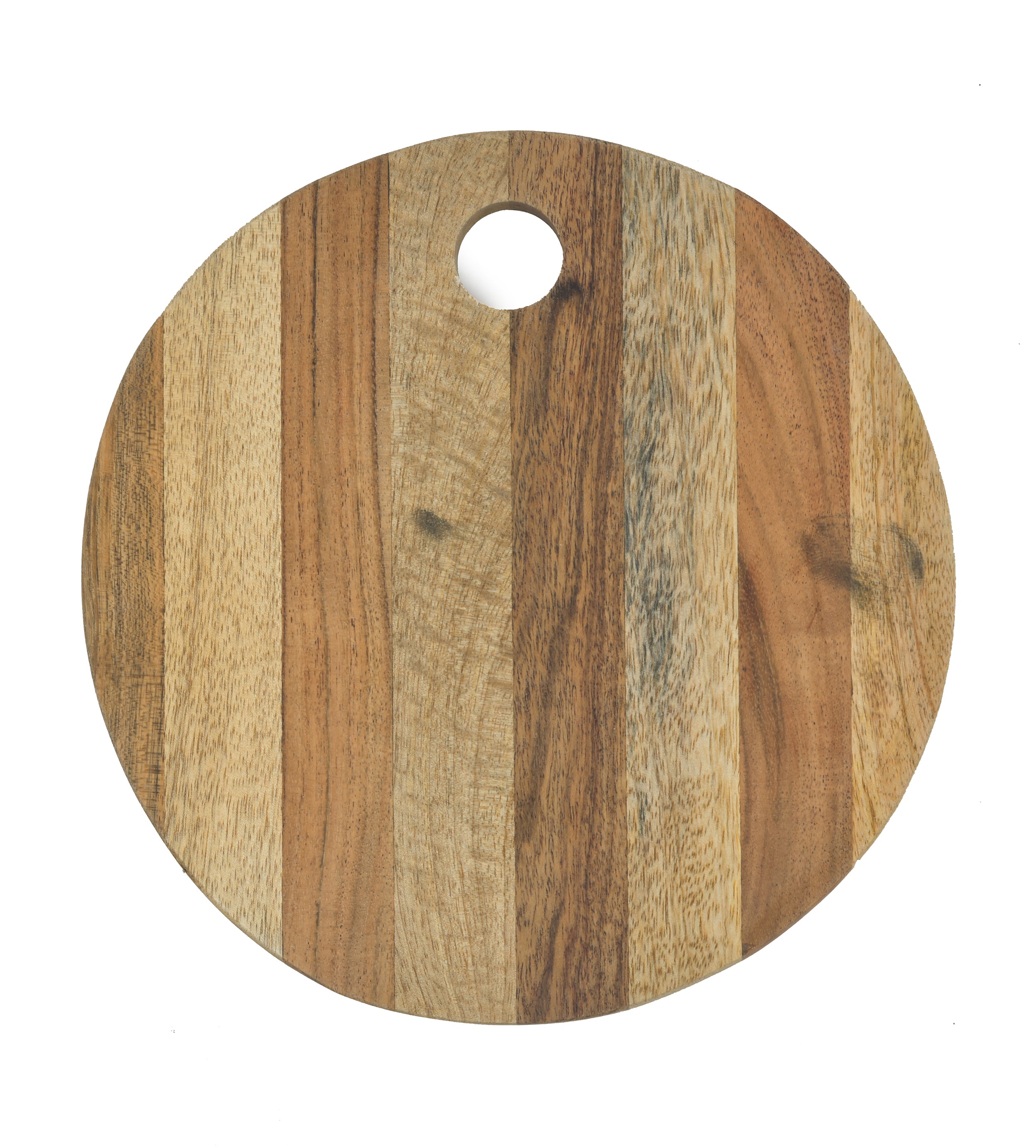 Mixwood Round Chopping Board With Inner Hole