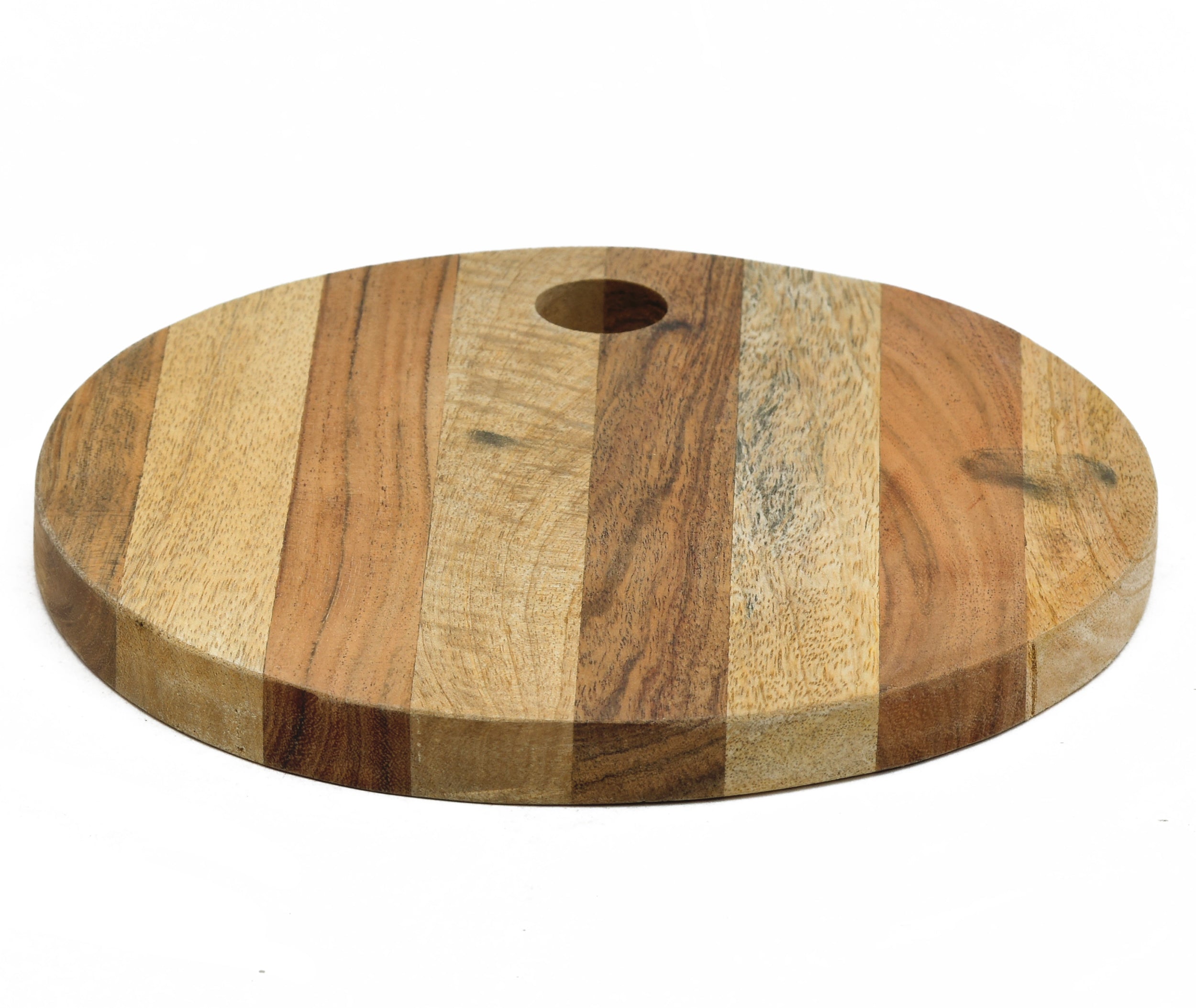 Mixwood Round Chopping Board With Inner Hole