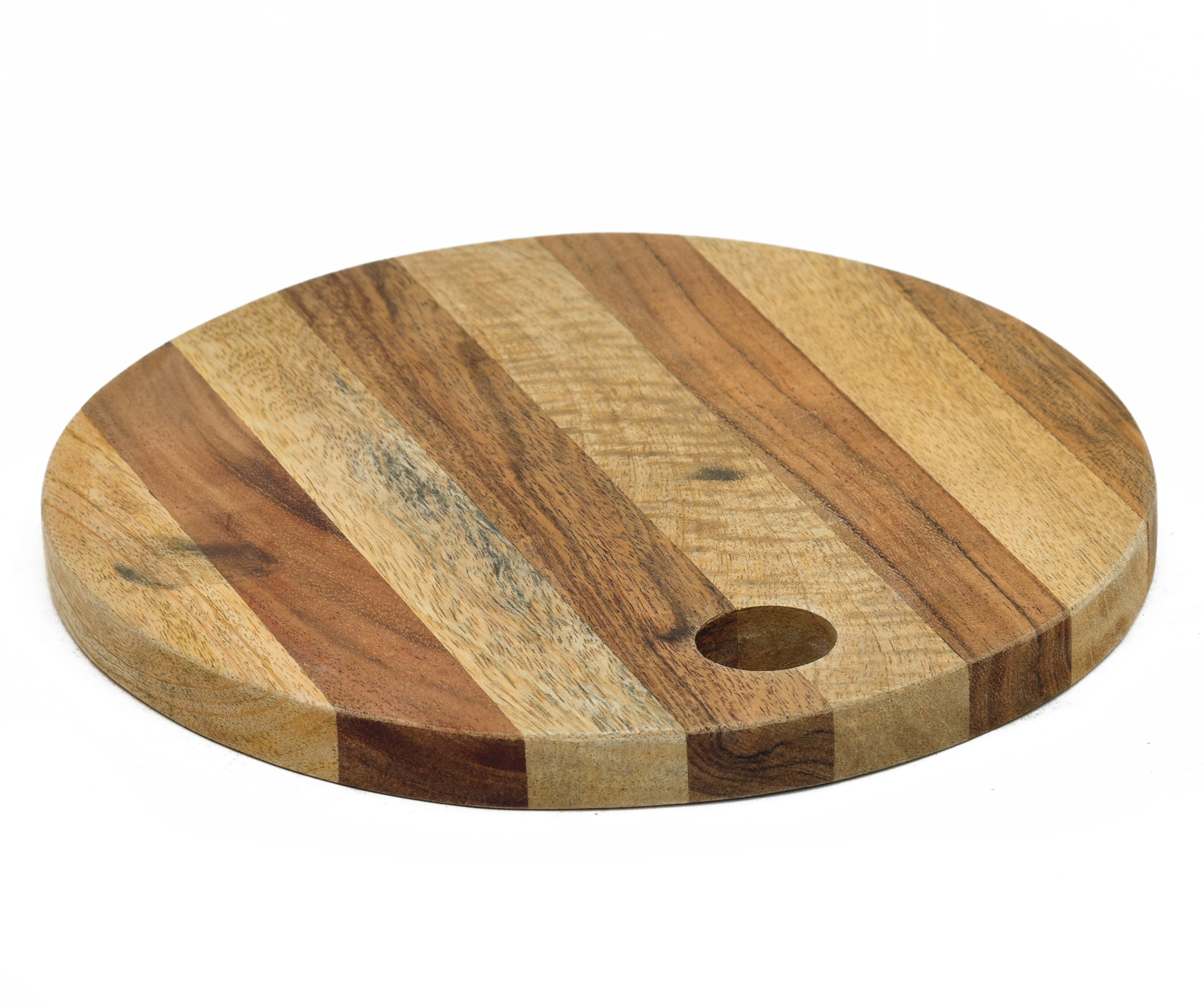 Mixwood Round Chopping Board With Inner Hole