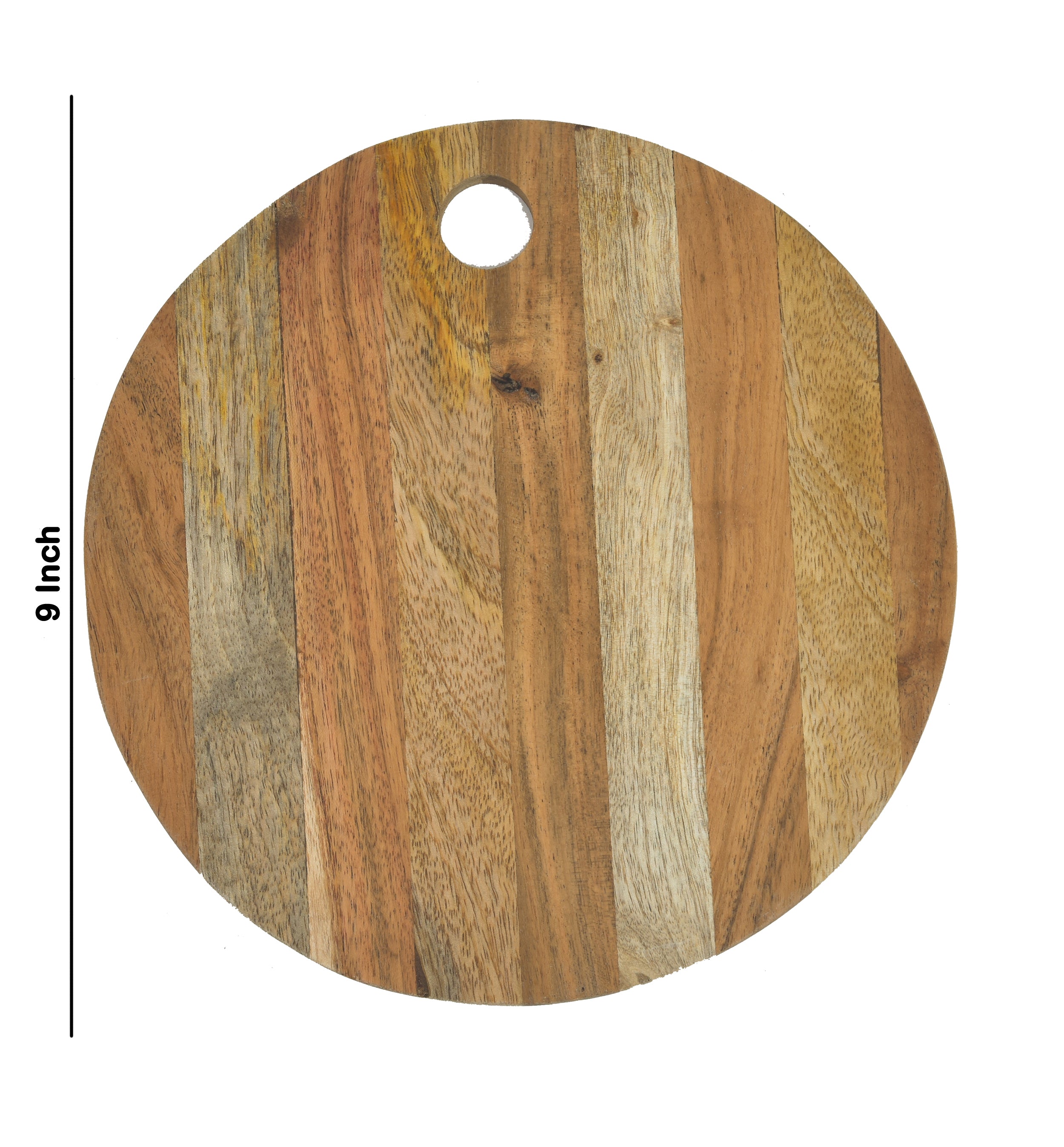 Mixwood Round Chopping Board With Inner Hole