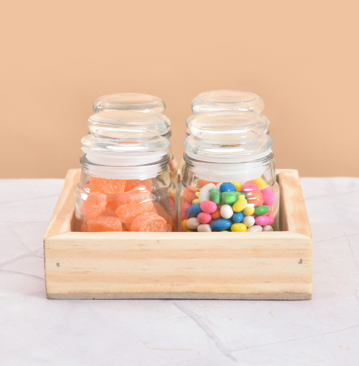 Seasoning Shaker Set Glass (5 Piece)