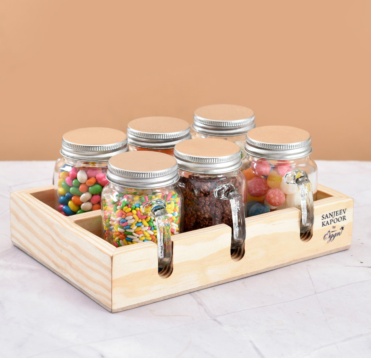 Seasoning Shaker Set Glass (Set of 6)