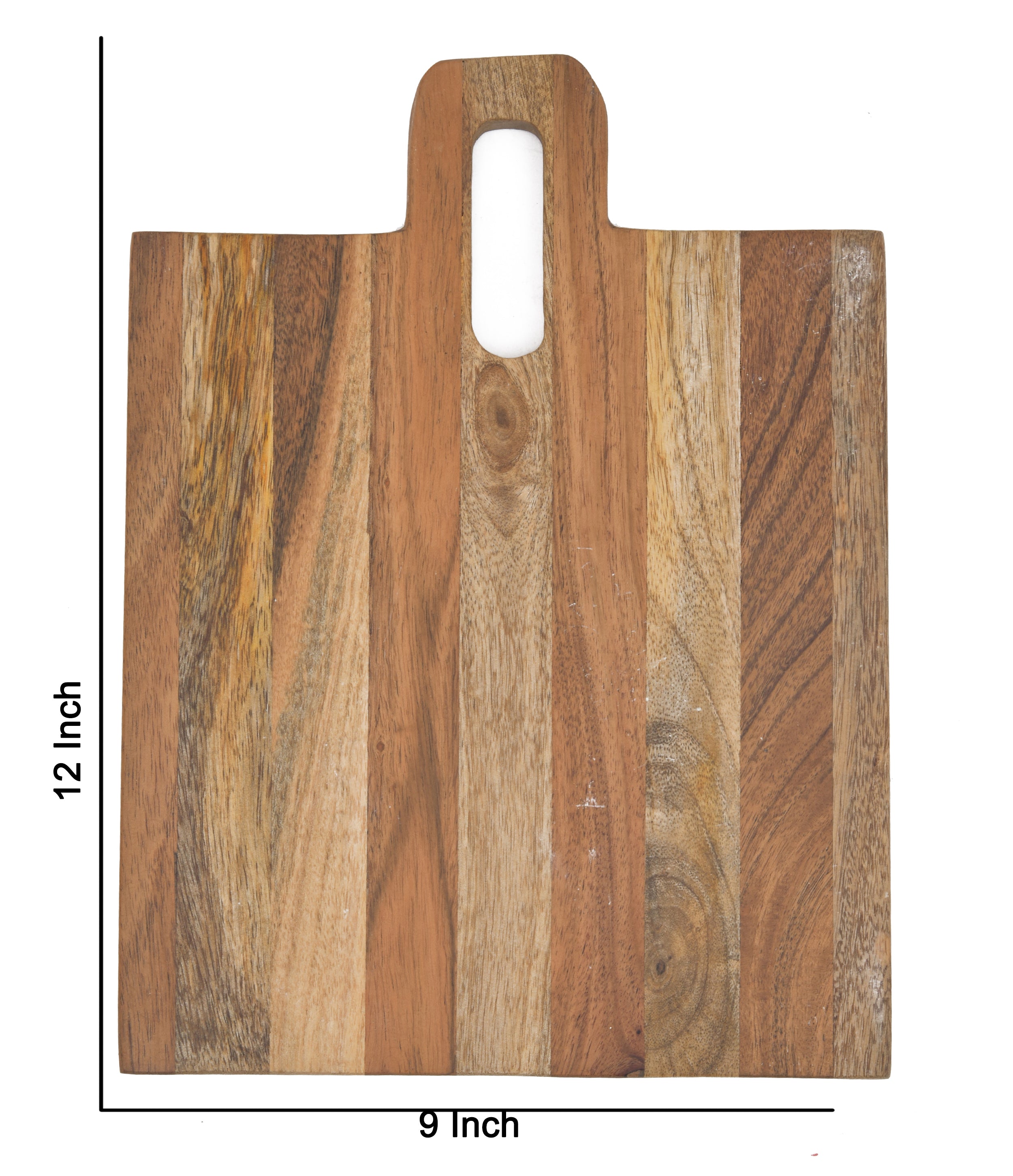 Mixwood Chopping Board With Length Cut Handle