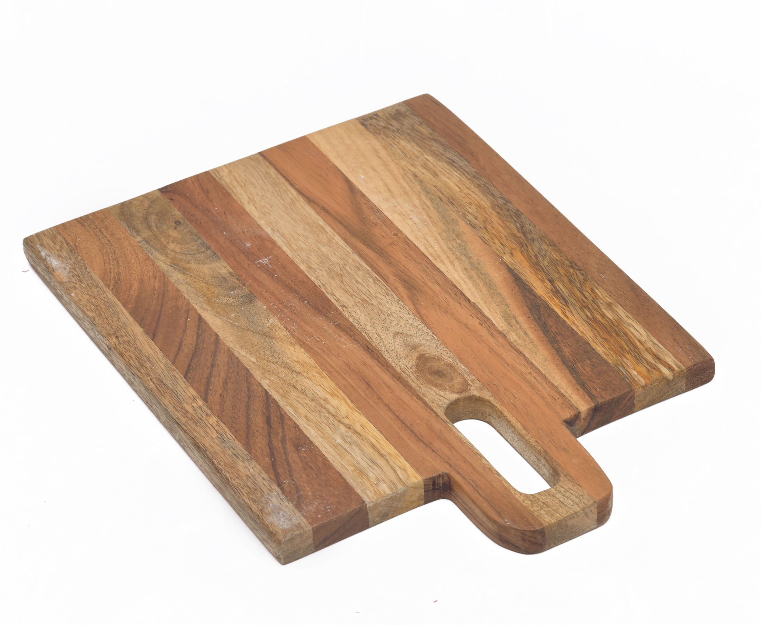 Mixwood Chopping Board With Length Cut Handle
