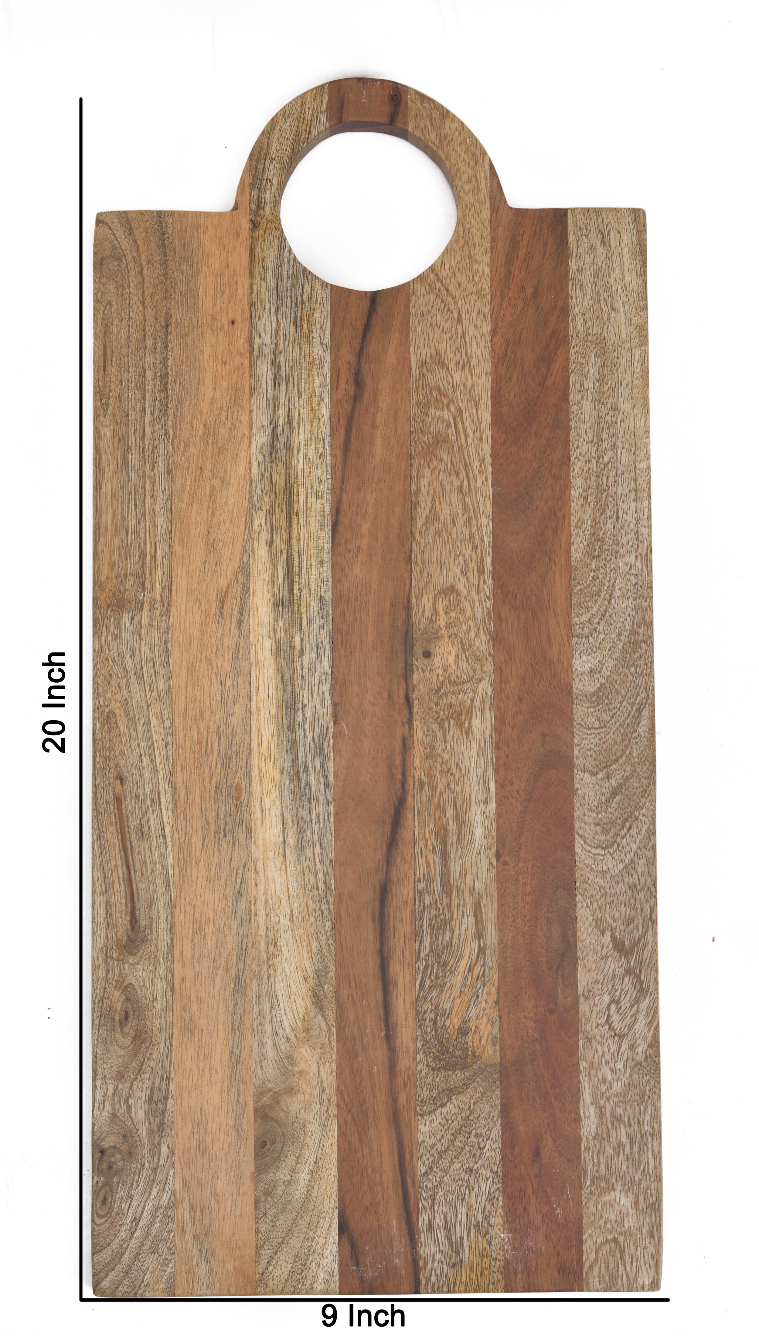Mixwood Chopping Board With Round Wooden Handle