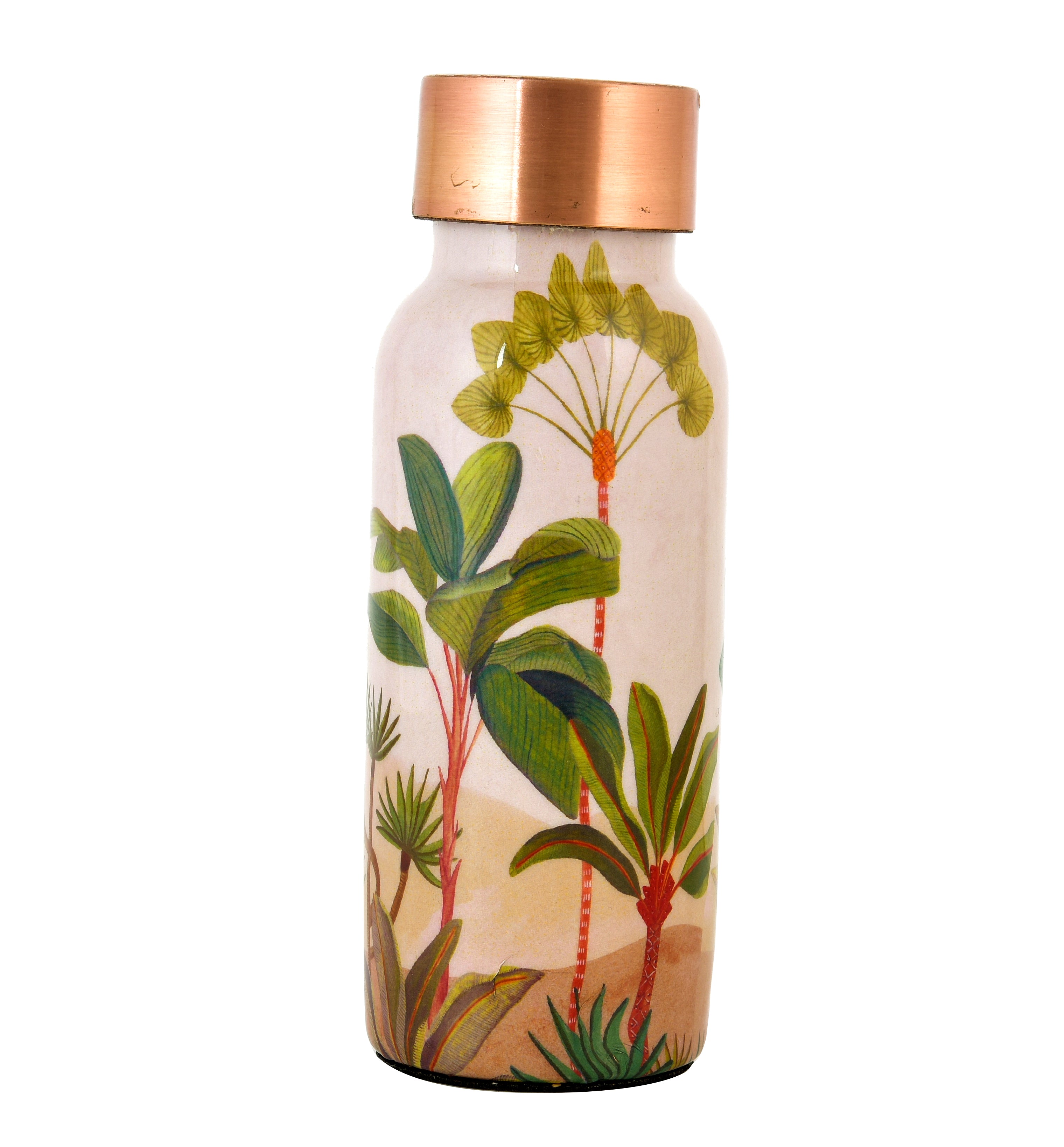 Dessert Printed Copper Water Bottle