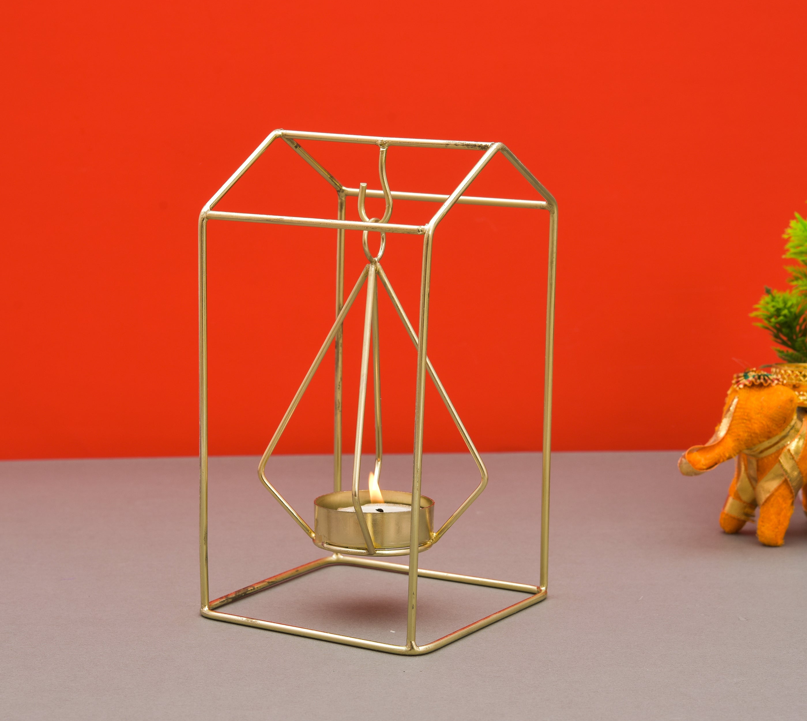 Taare Jhopdi Jhula Tea Light Holder - Candle Stand