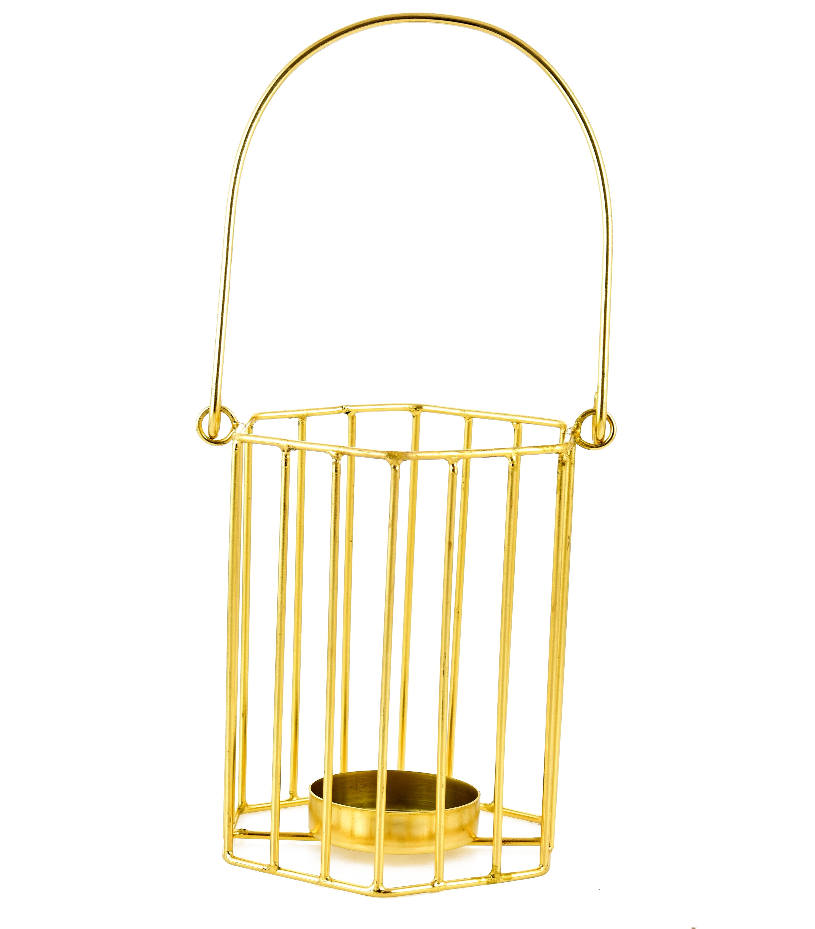 Taare Lining Basket Tea Light Holder - Candle Stand