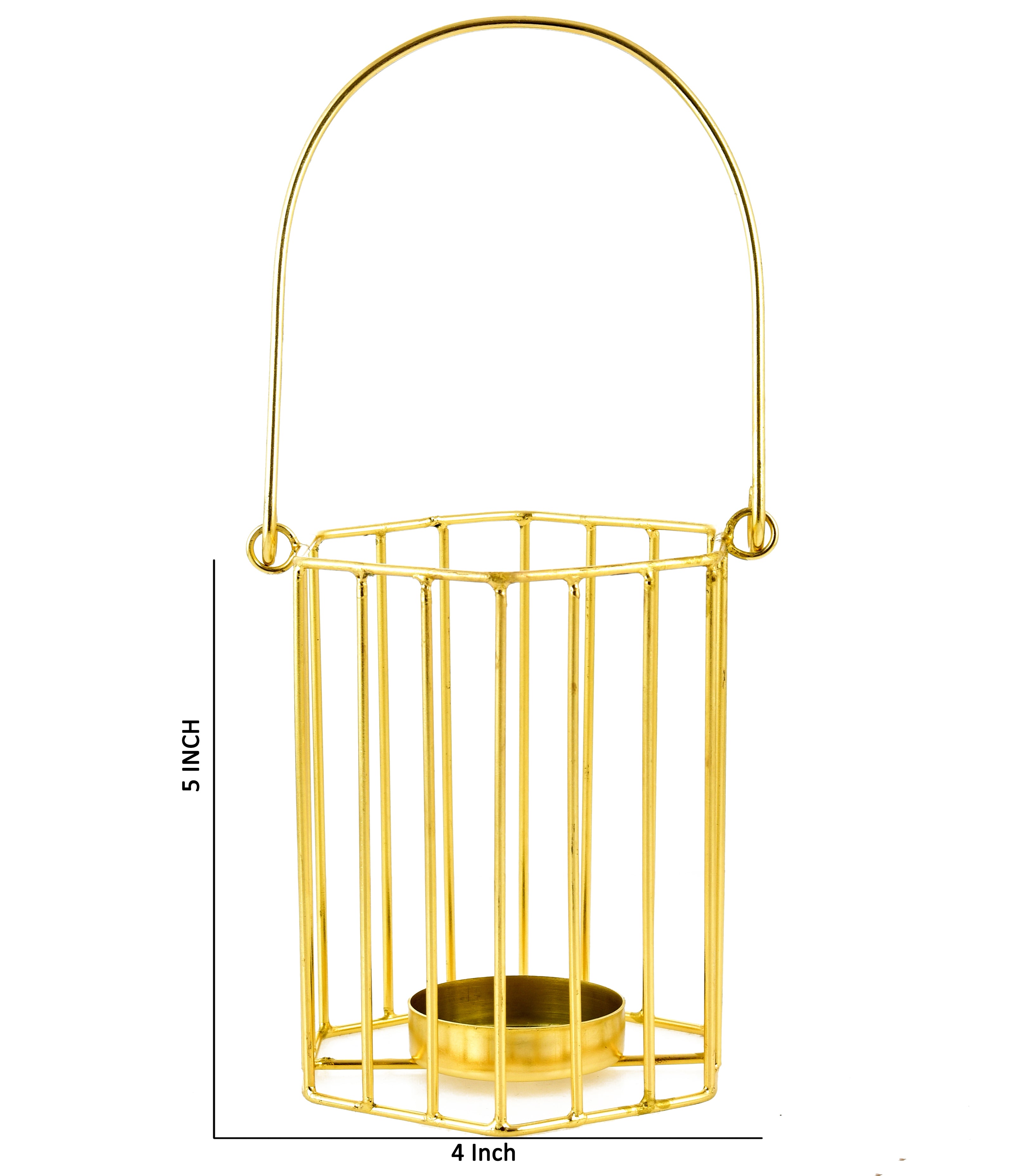 Taare Lining Basket Tea Light Holder - Candle Stand