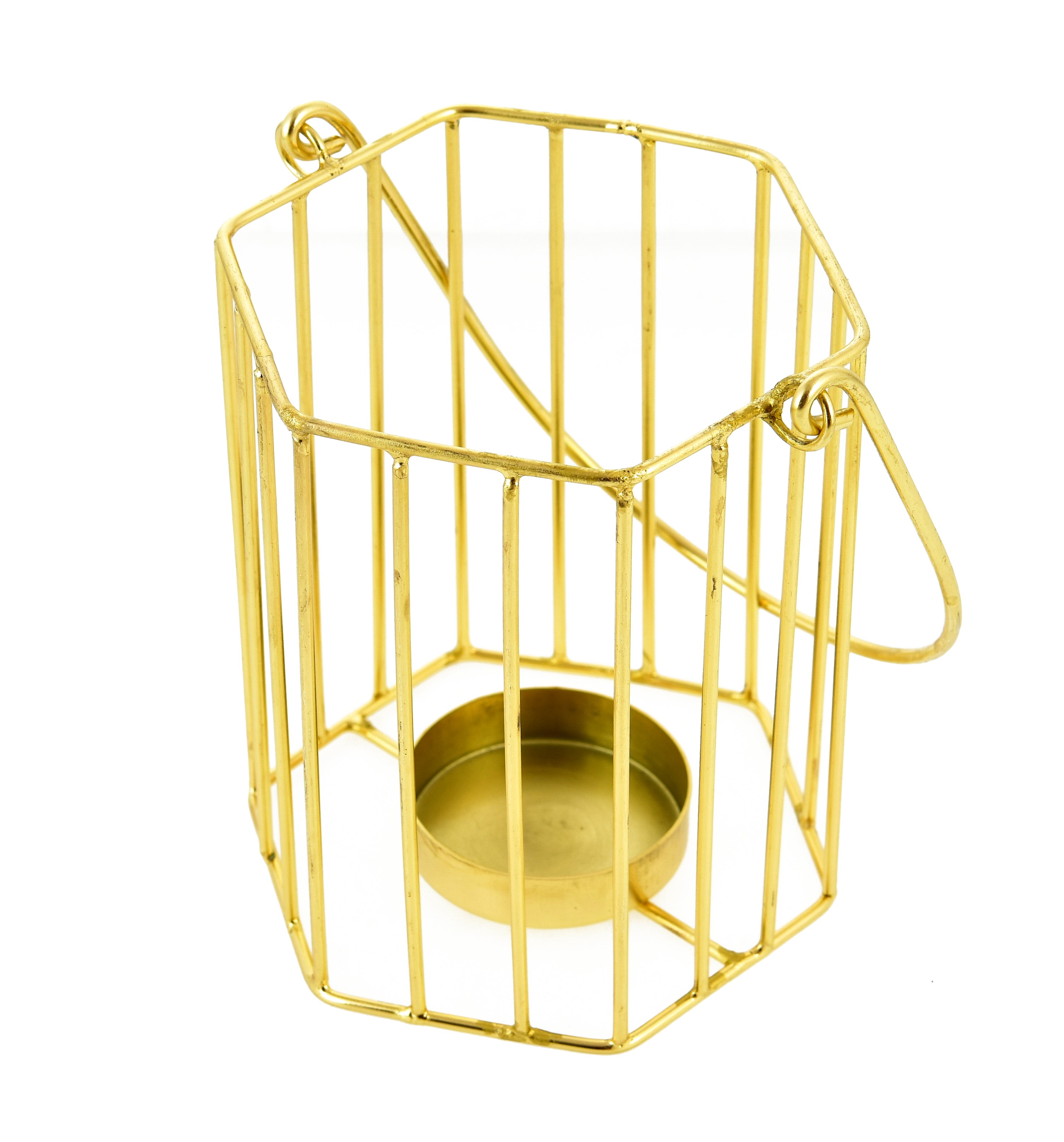 Taare Lining Basket Tea Light Holder - Candle Stand