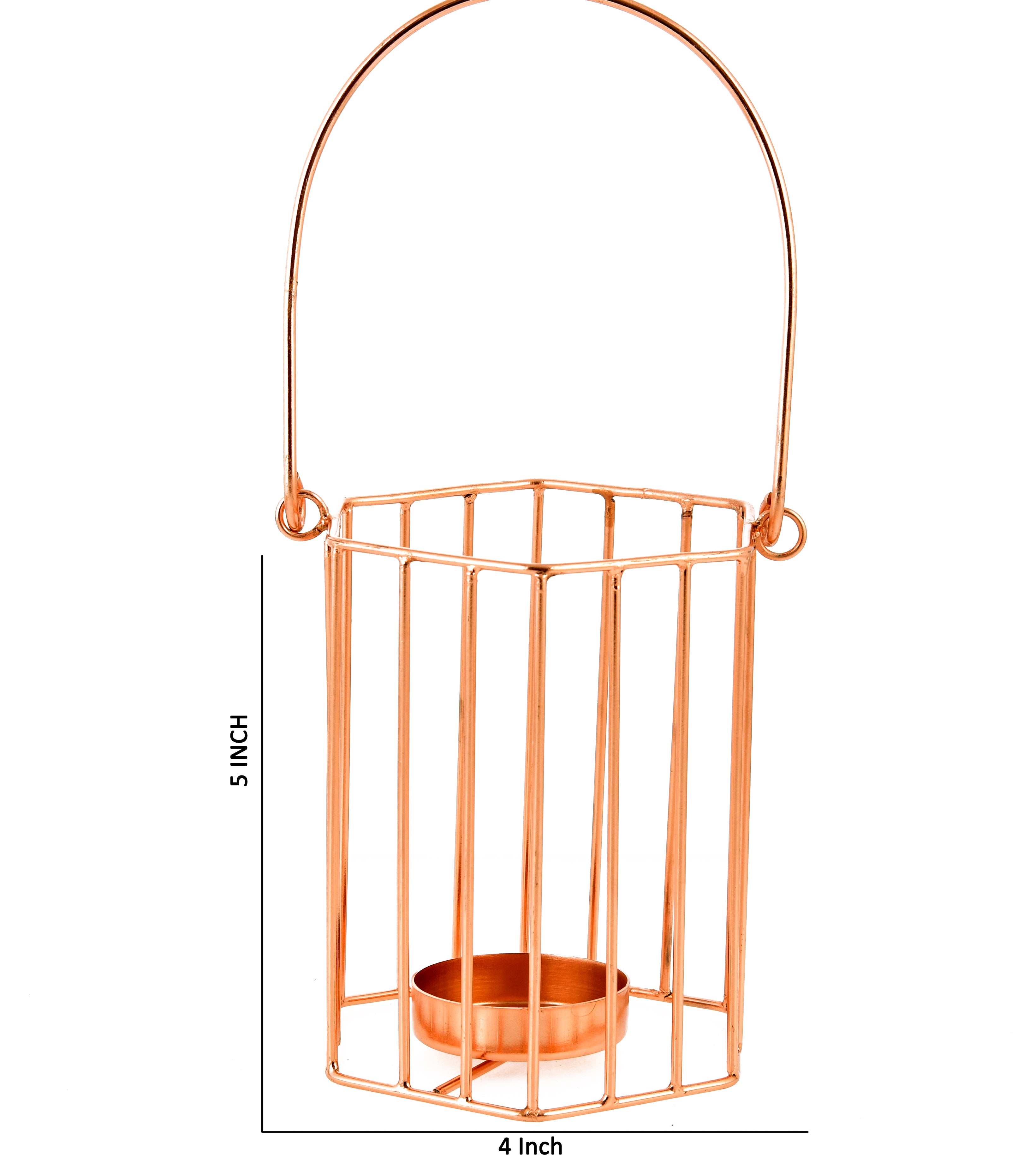 Taare Lining Basket Tea Light Holder - Candle Stand
