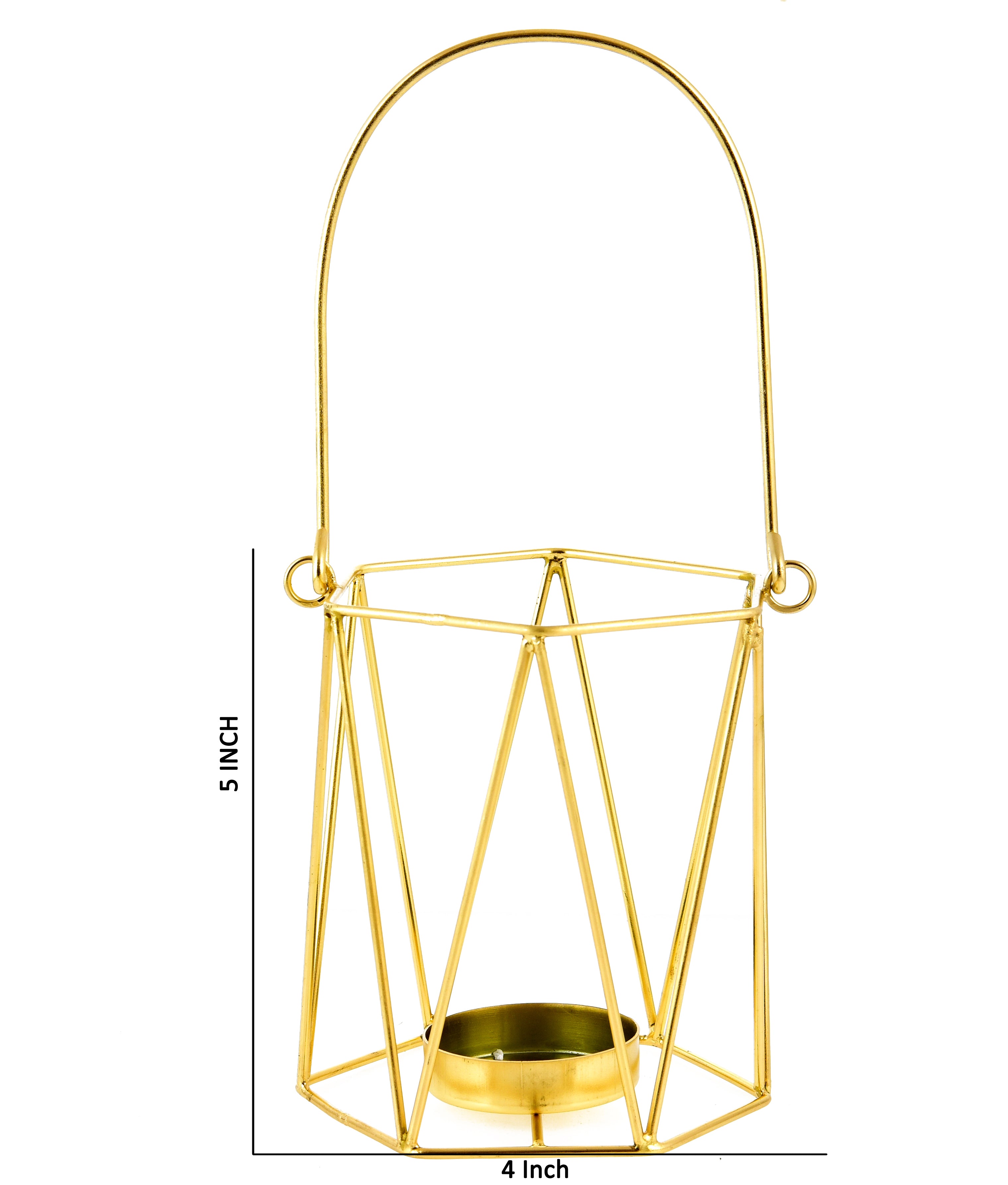 Taare Basket Tea Light Holder - Candle Stand