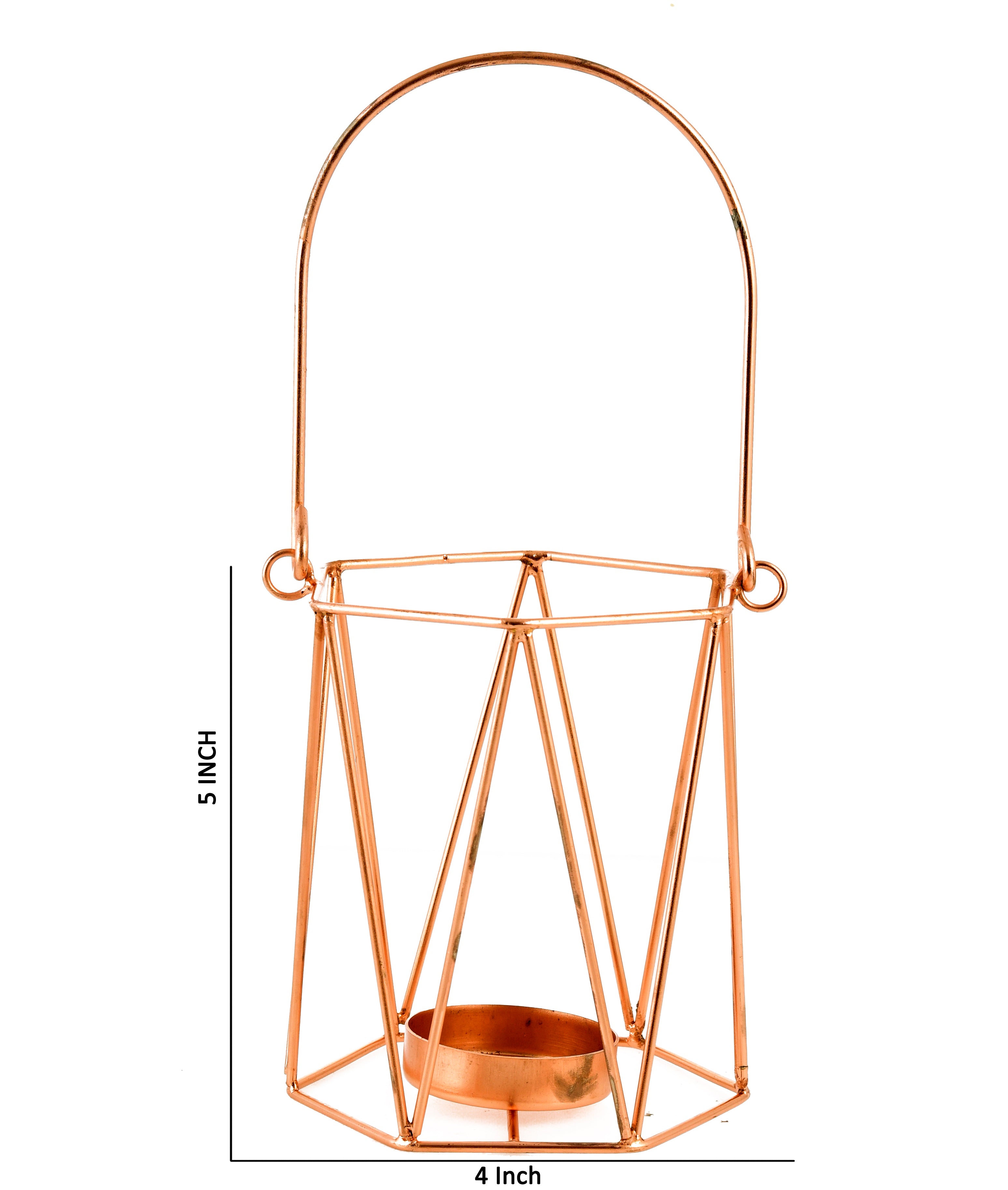 Taare Basket Tea Light Holder - Candle Stand