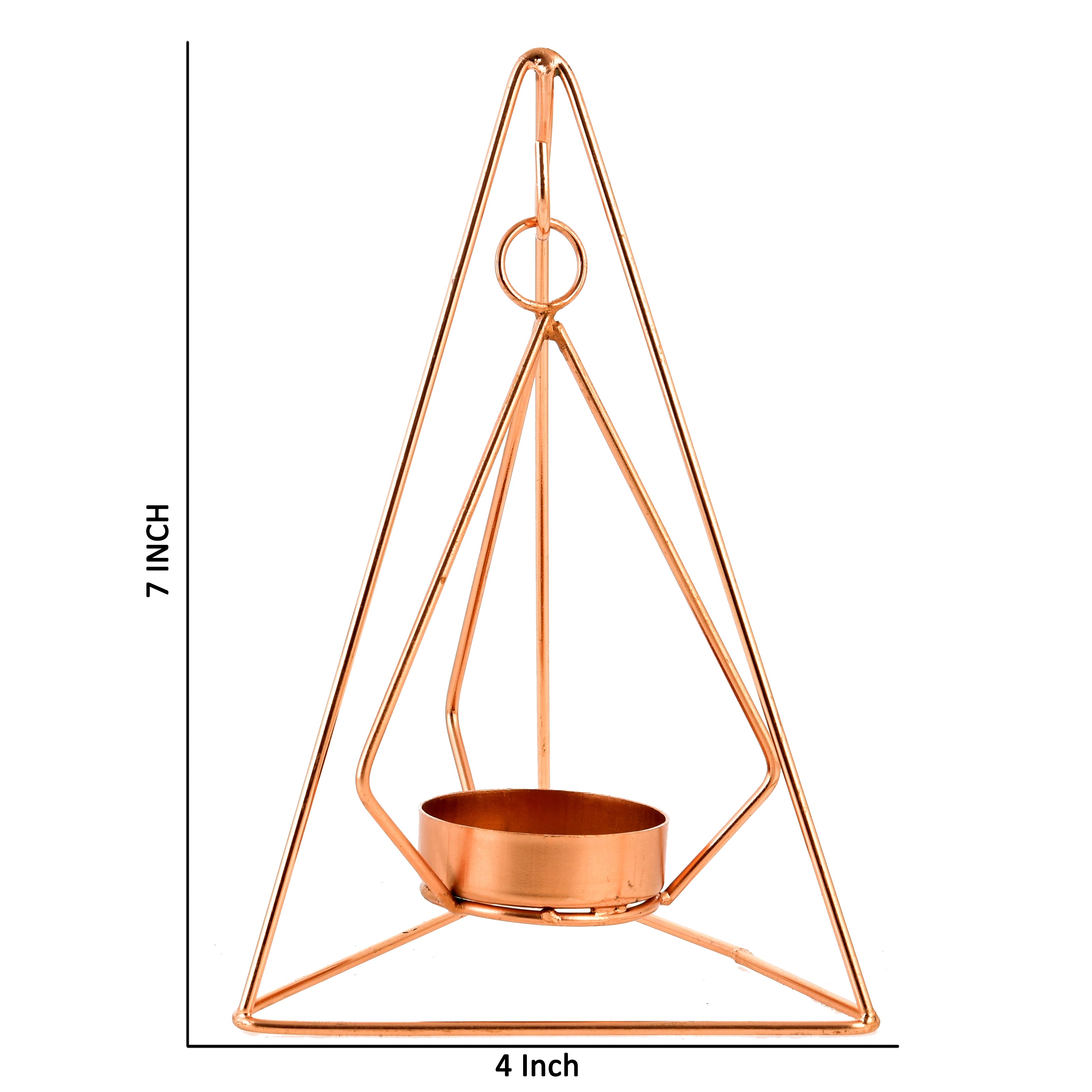 Taare Tikona Jhula Tea Light Holder - Candle Stand
