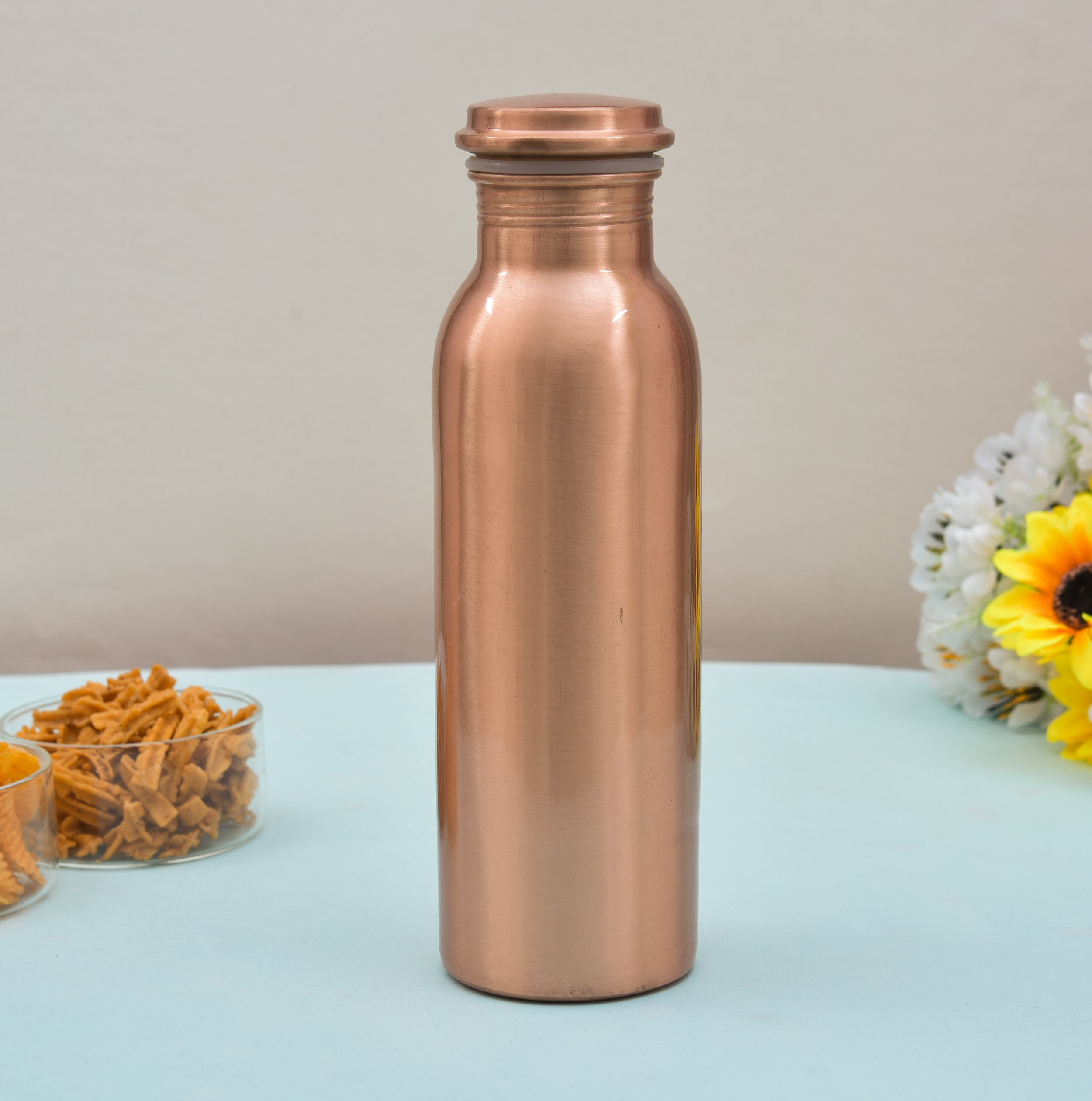 Copper Water Bottle - 750 Ml