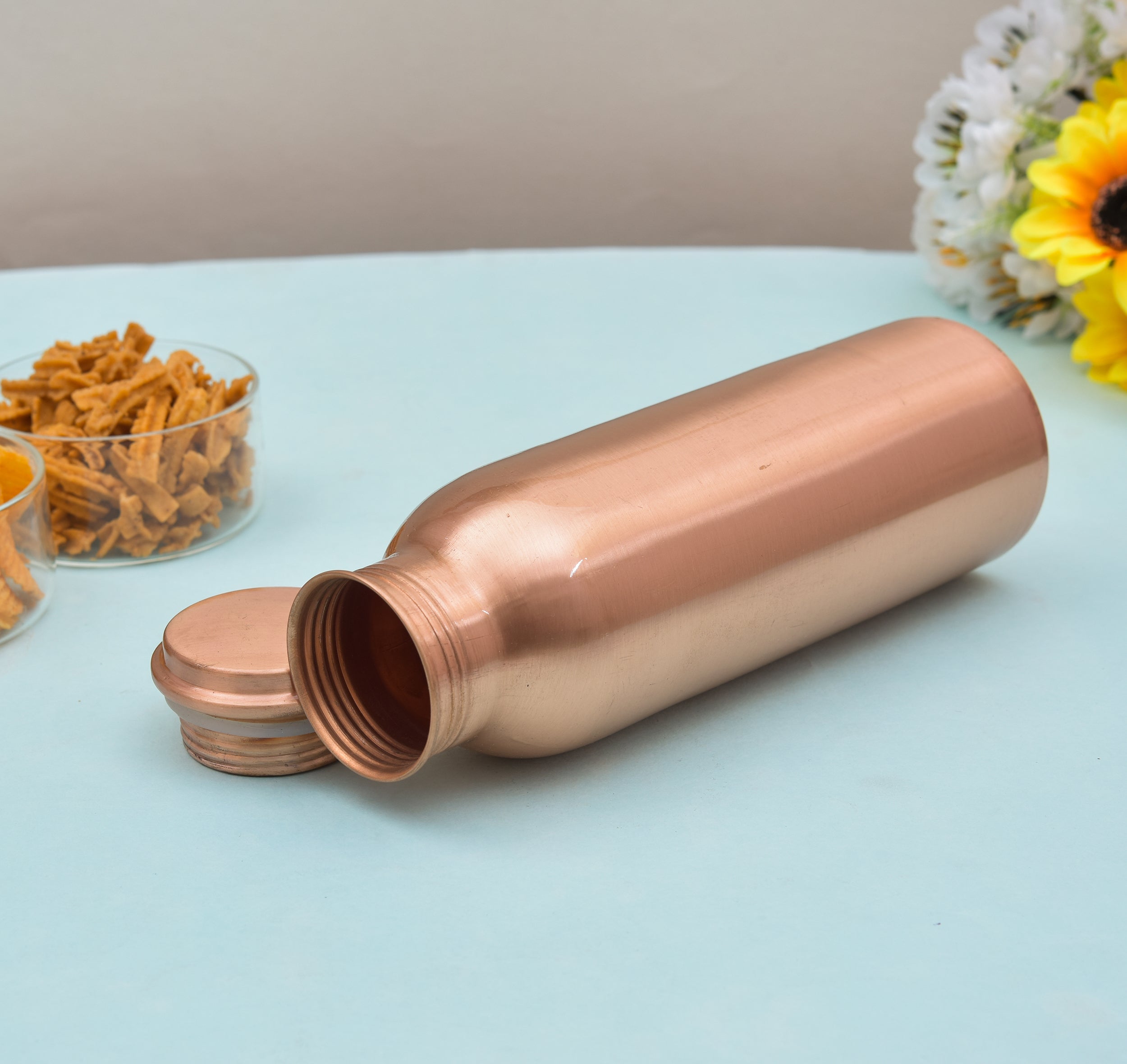 Copper Water Bottle - 750 Ml
