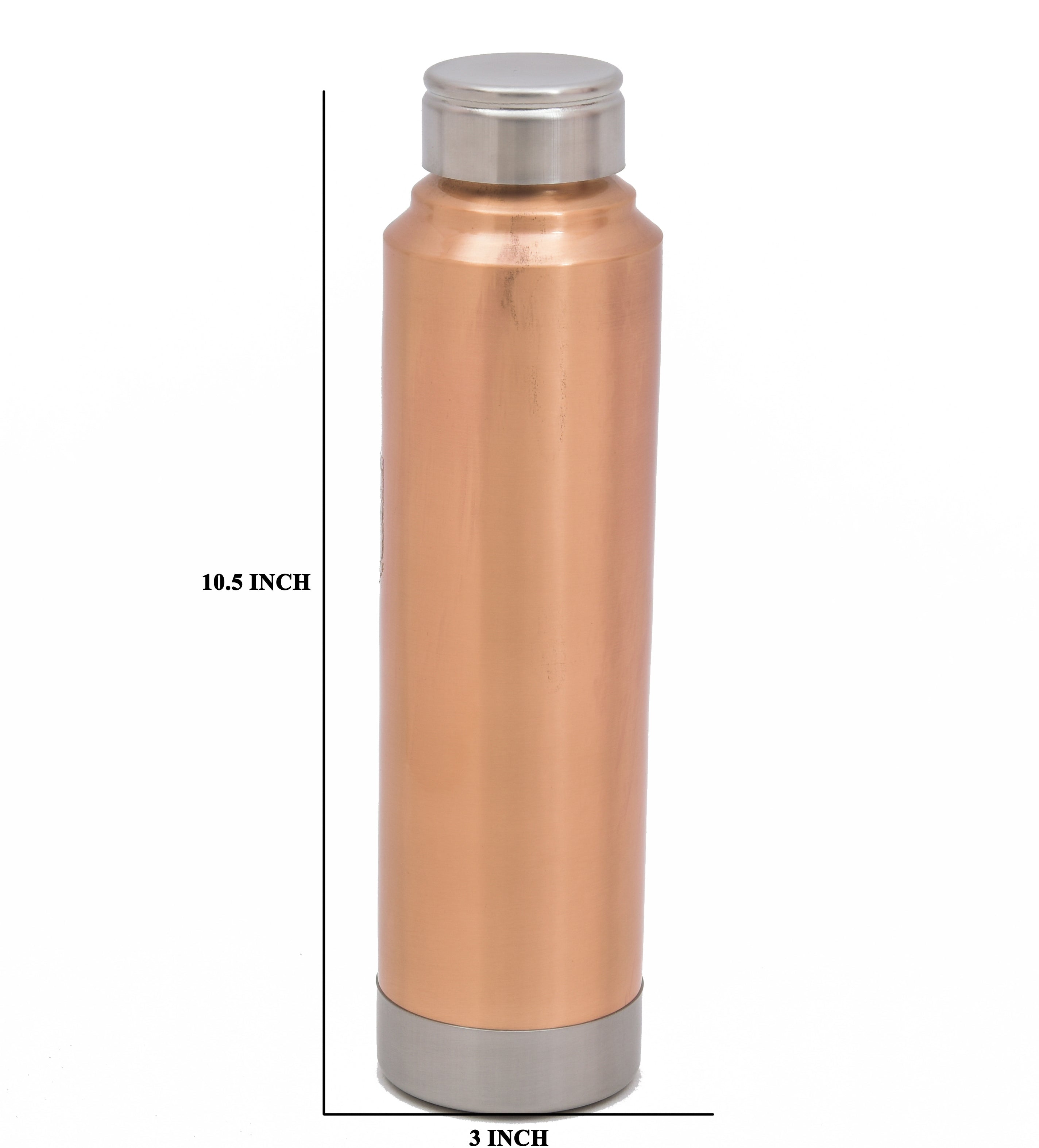 Matt Finish Copper Water Bottle