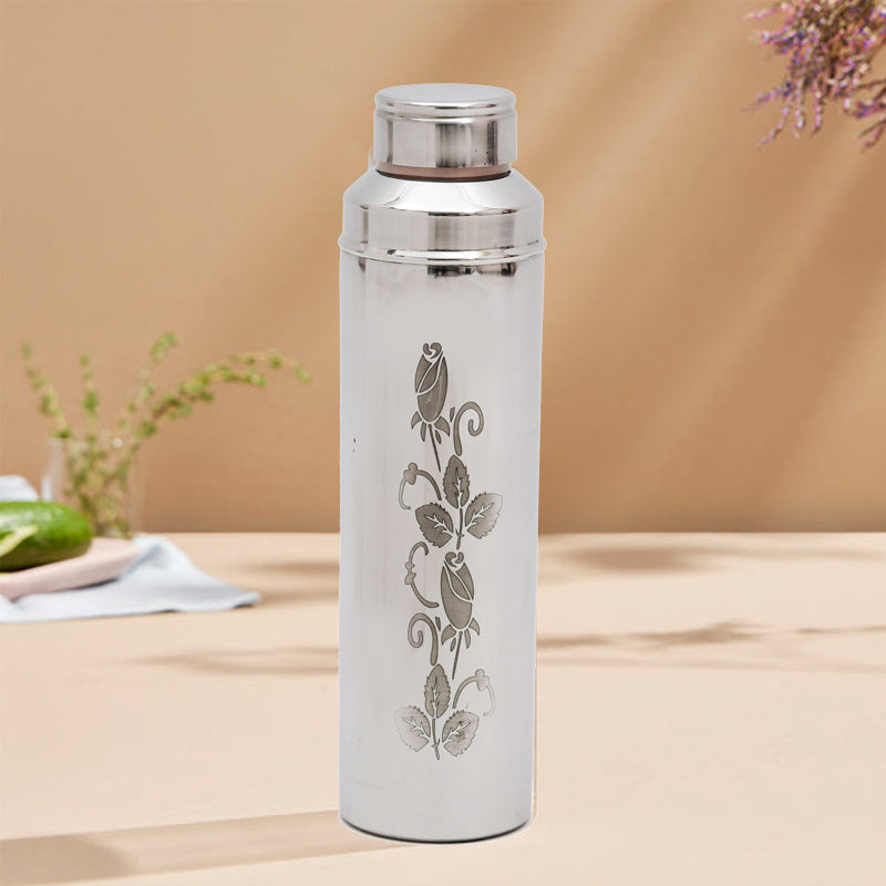 Outside Stainless Steel and Inside Copper Water Bottle - 1000 ml
