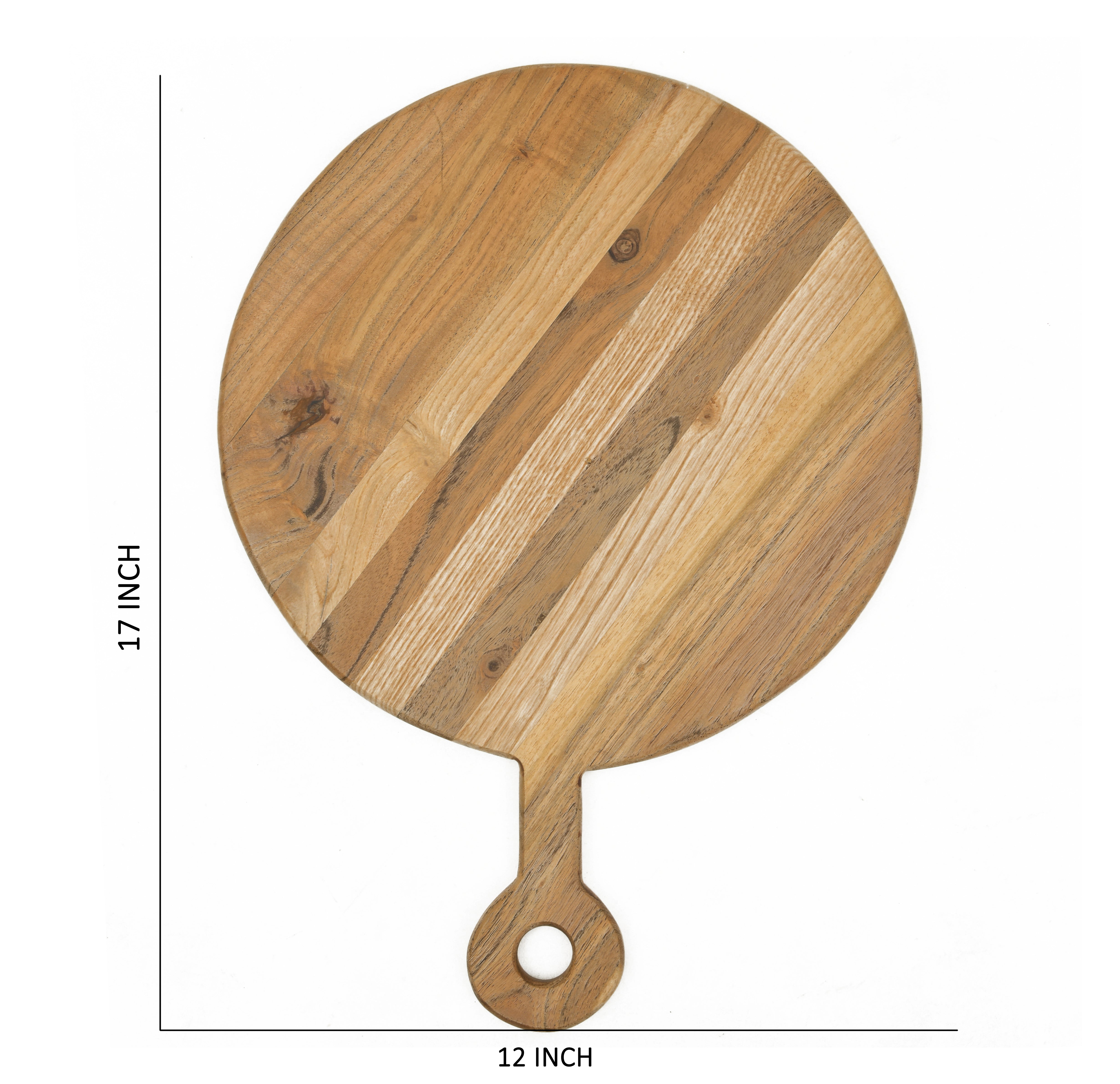 White Ace Circolo Wooden Serving Board and Platter