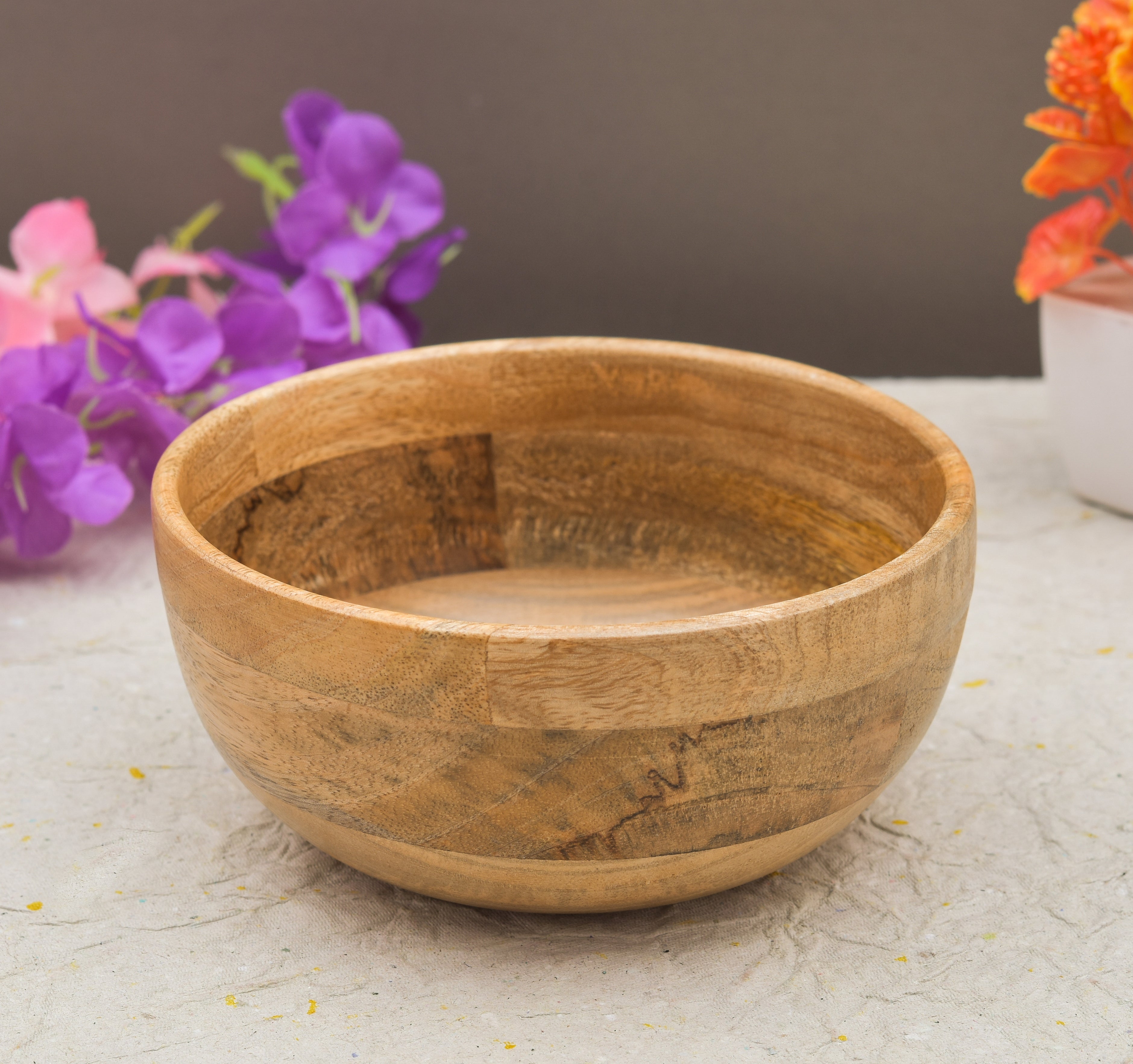 Mango Wood Bowl 6 (inch)