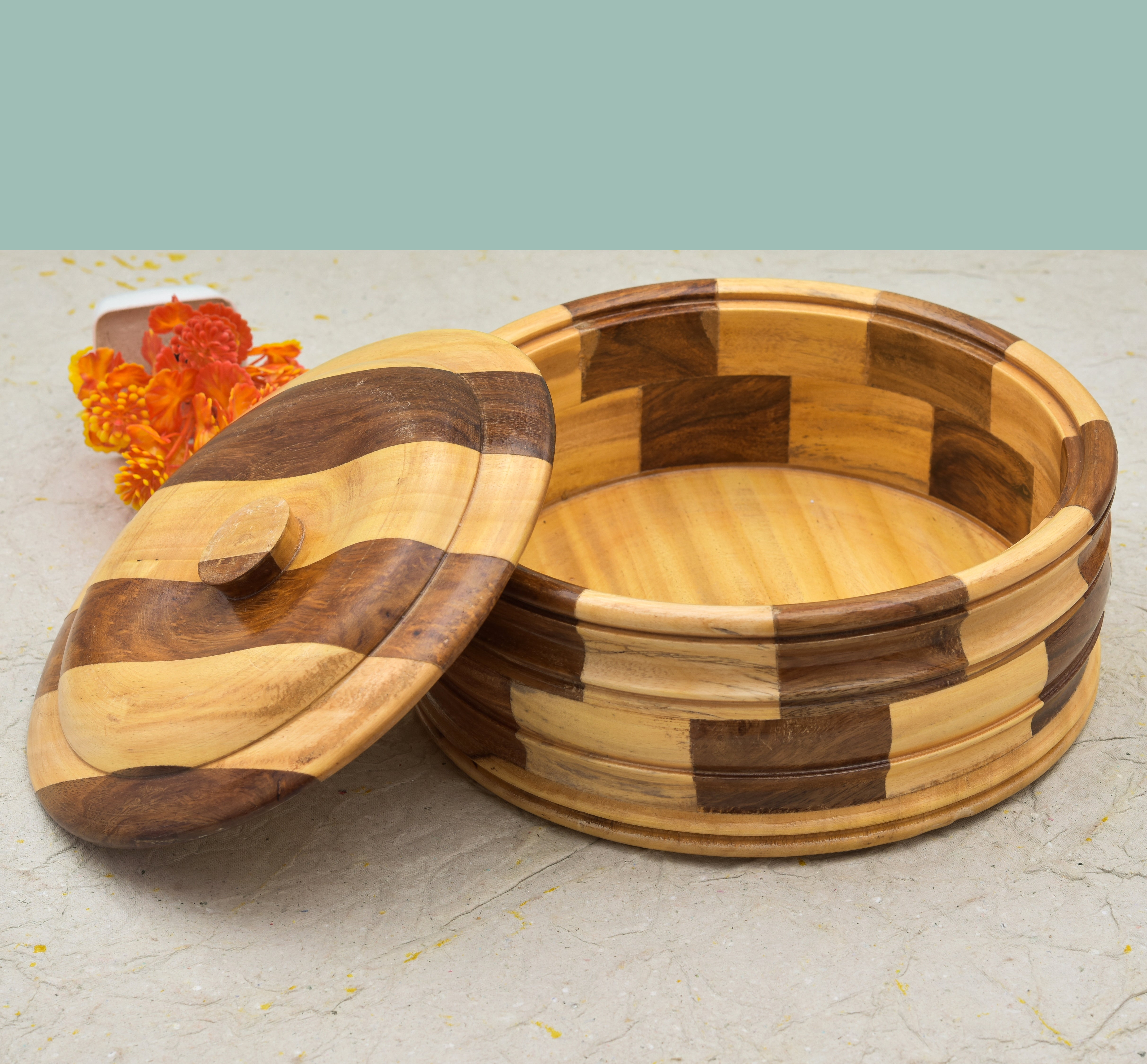 MIX WOOD CASSEROLE - ROTI BOX
