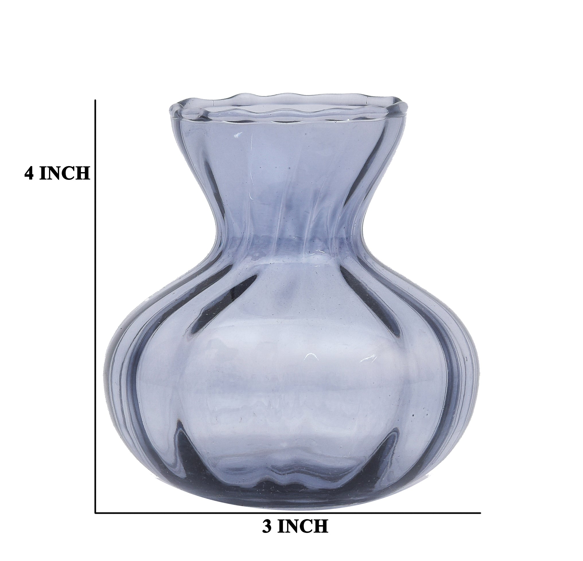 GLASS FLOWER VASES