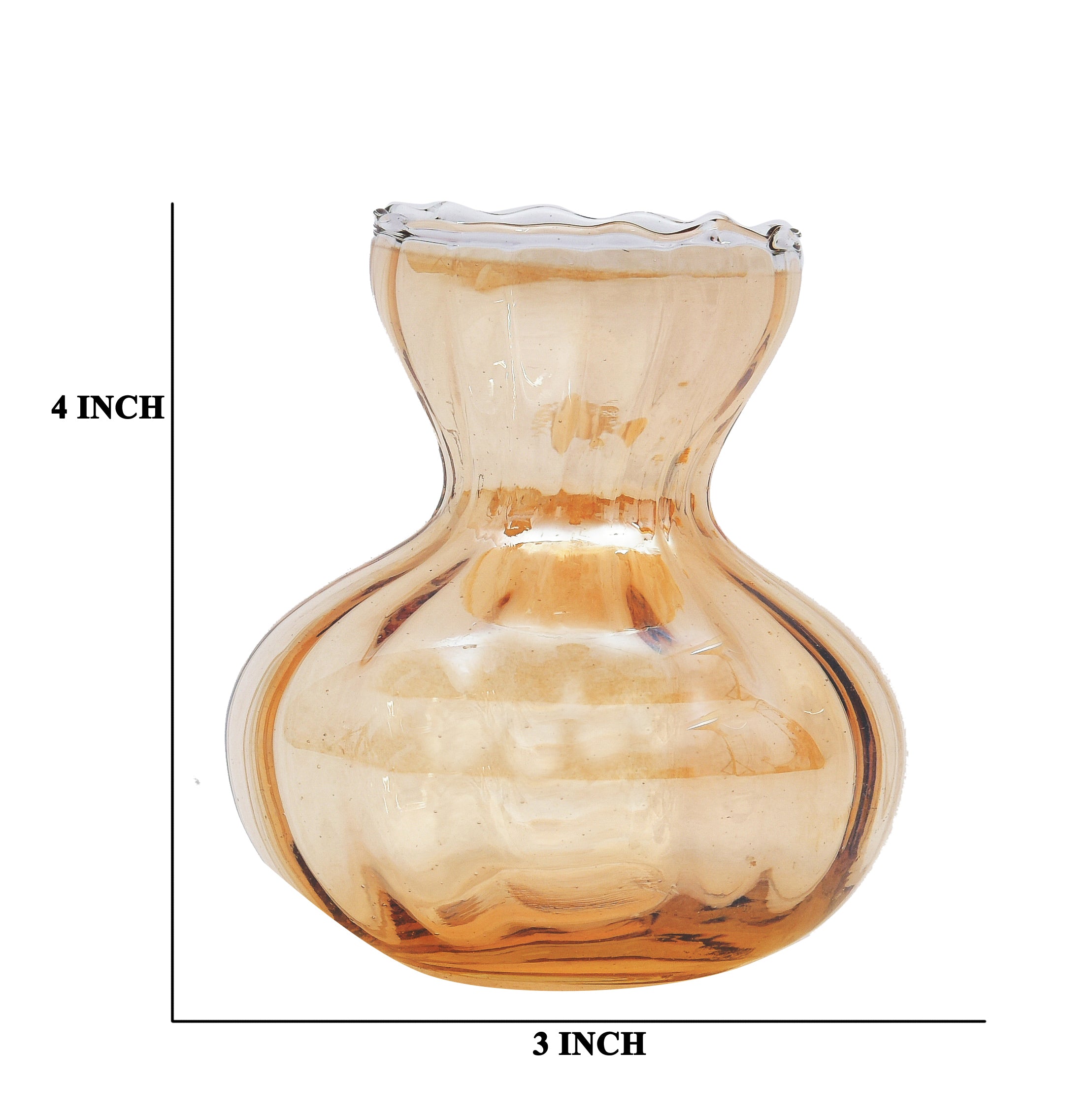 GLASS FLOWER VASES