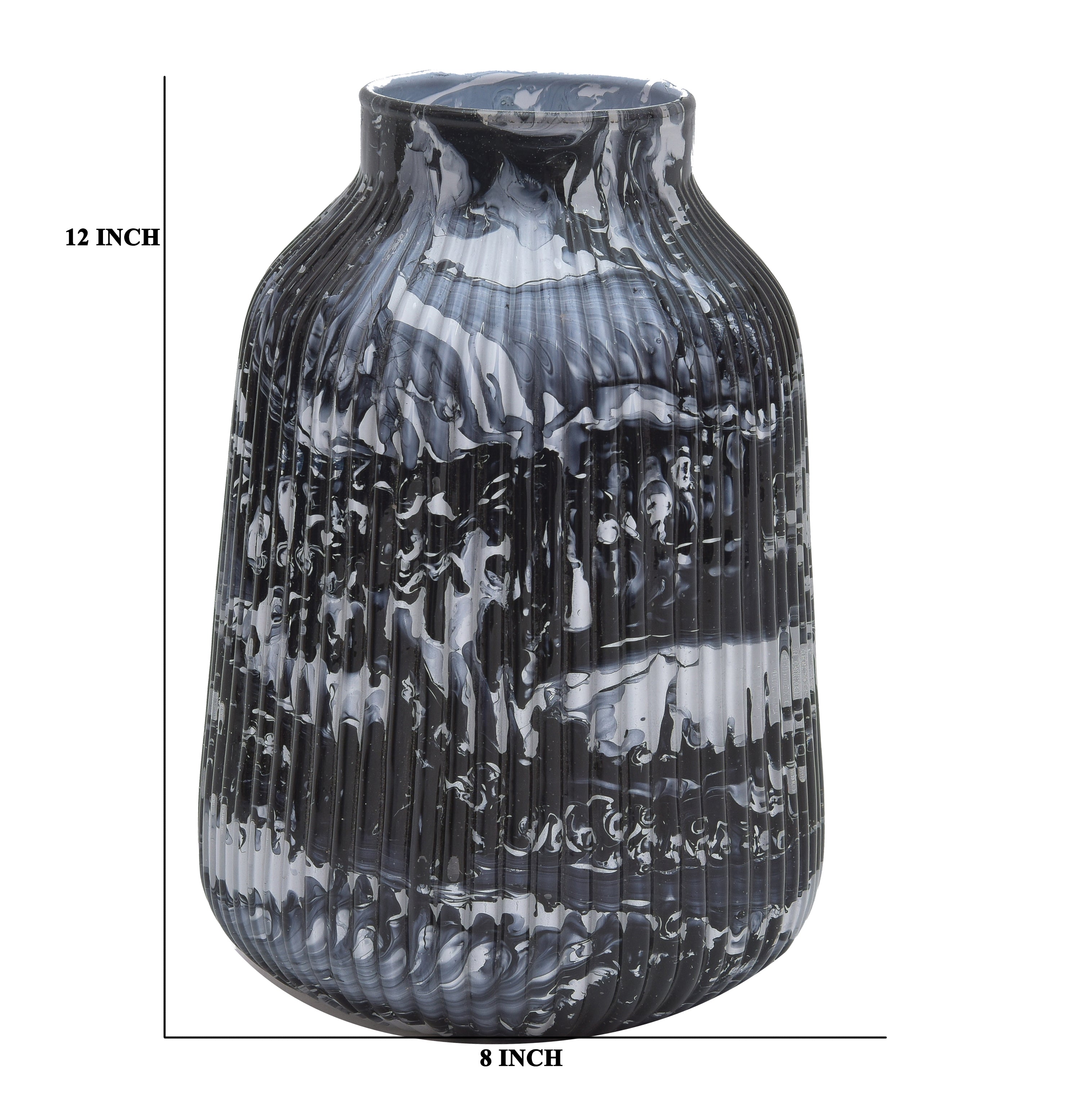 DECORATION VASES BLACK & WHITE
