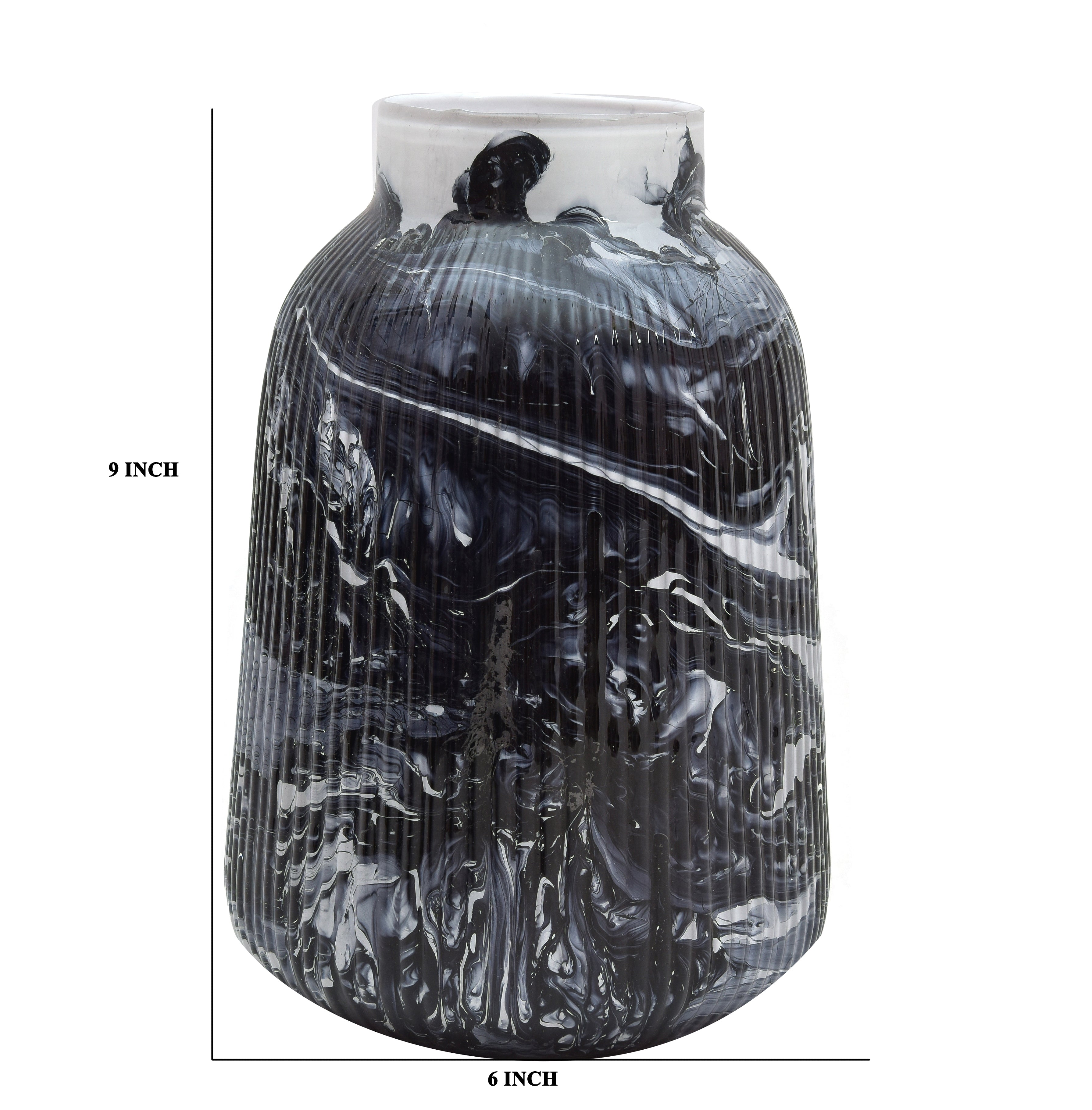 DECORATION VASES BLACK & WHITE