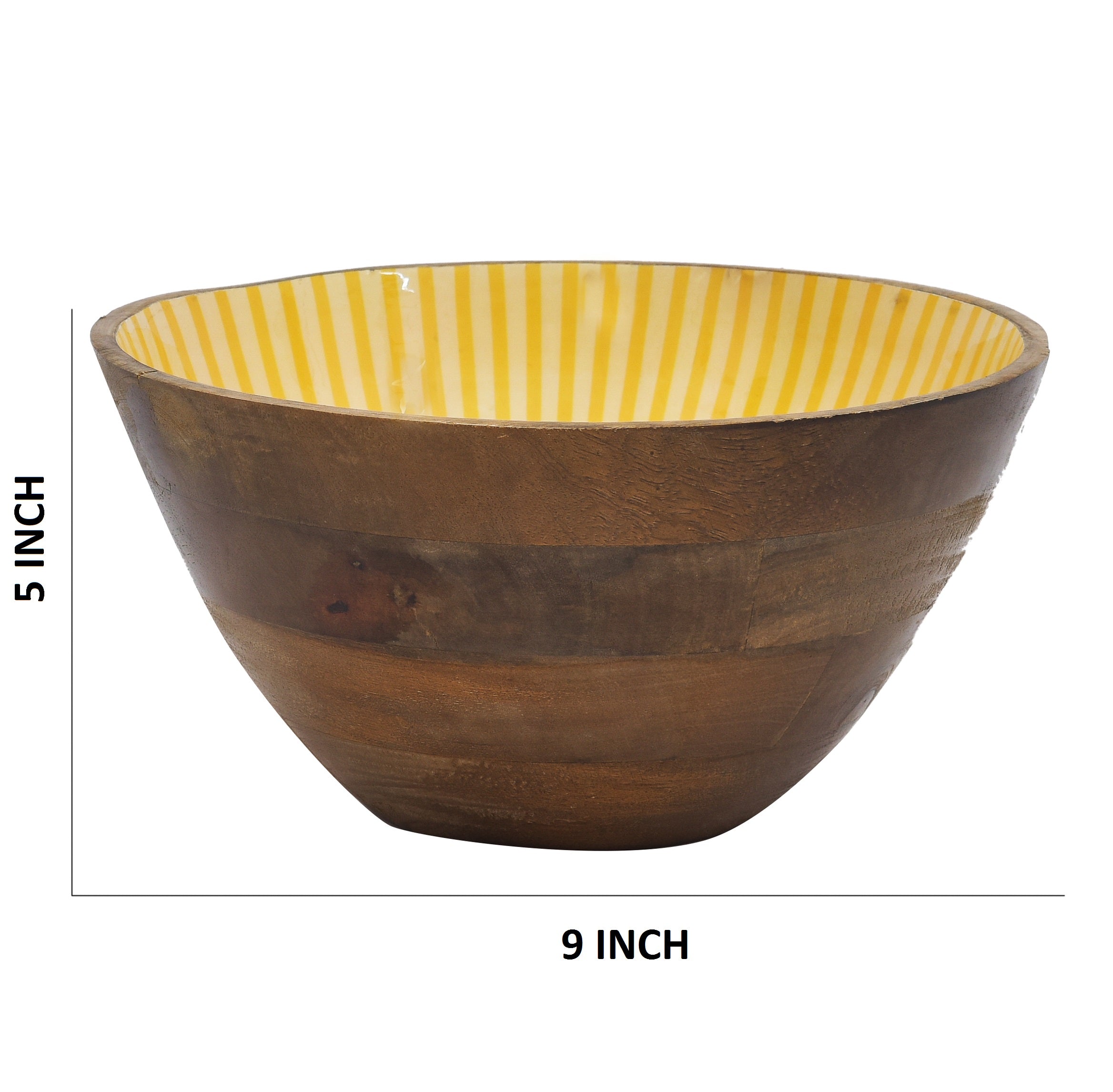 Marigold Printed Serving Bowl Large
