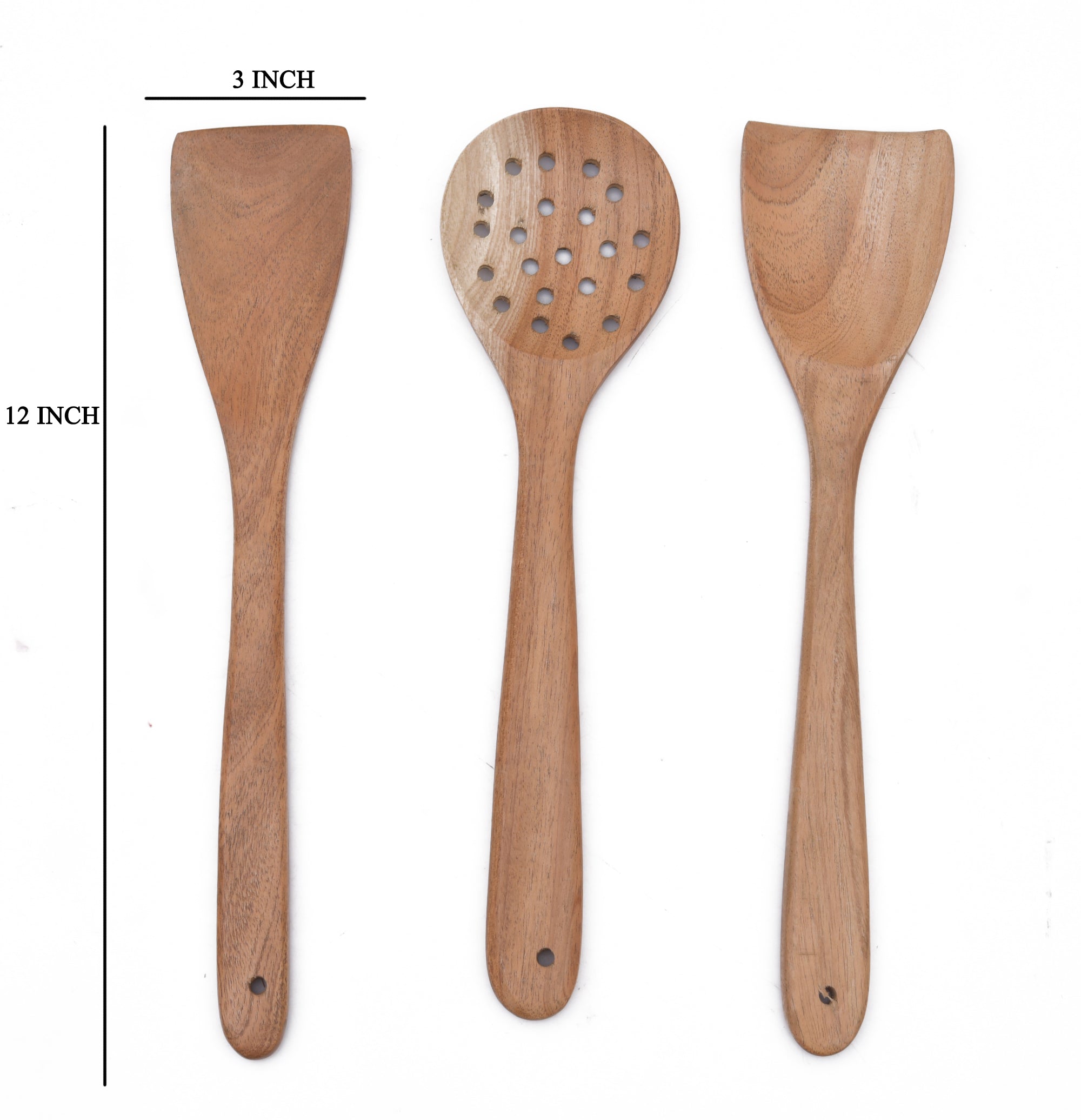 PREMIUM NEEM WOOD SPATULA SET OF 6