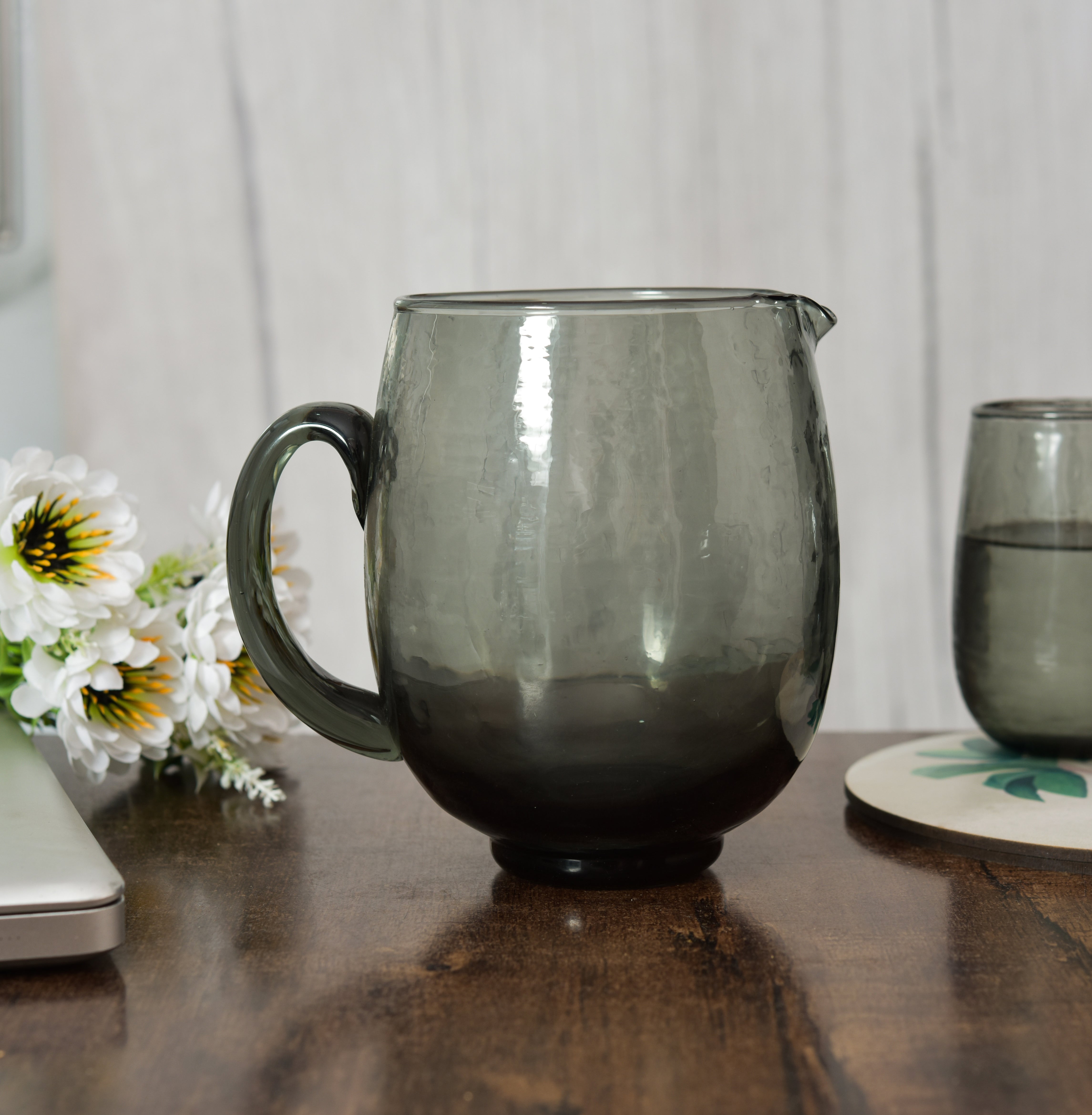 CLASSIC HEATHER GLASS JUG