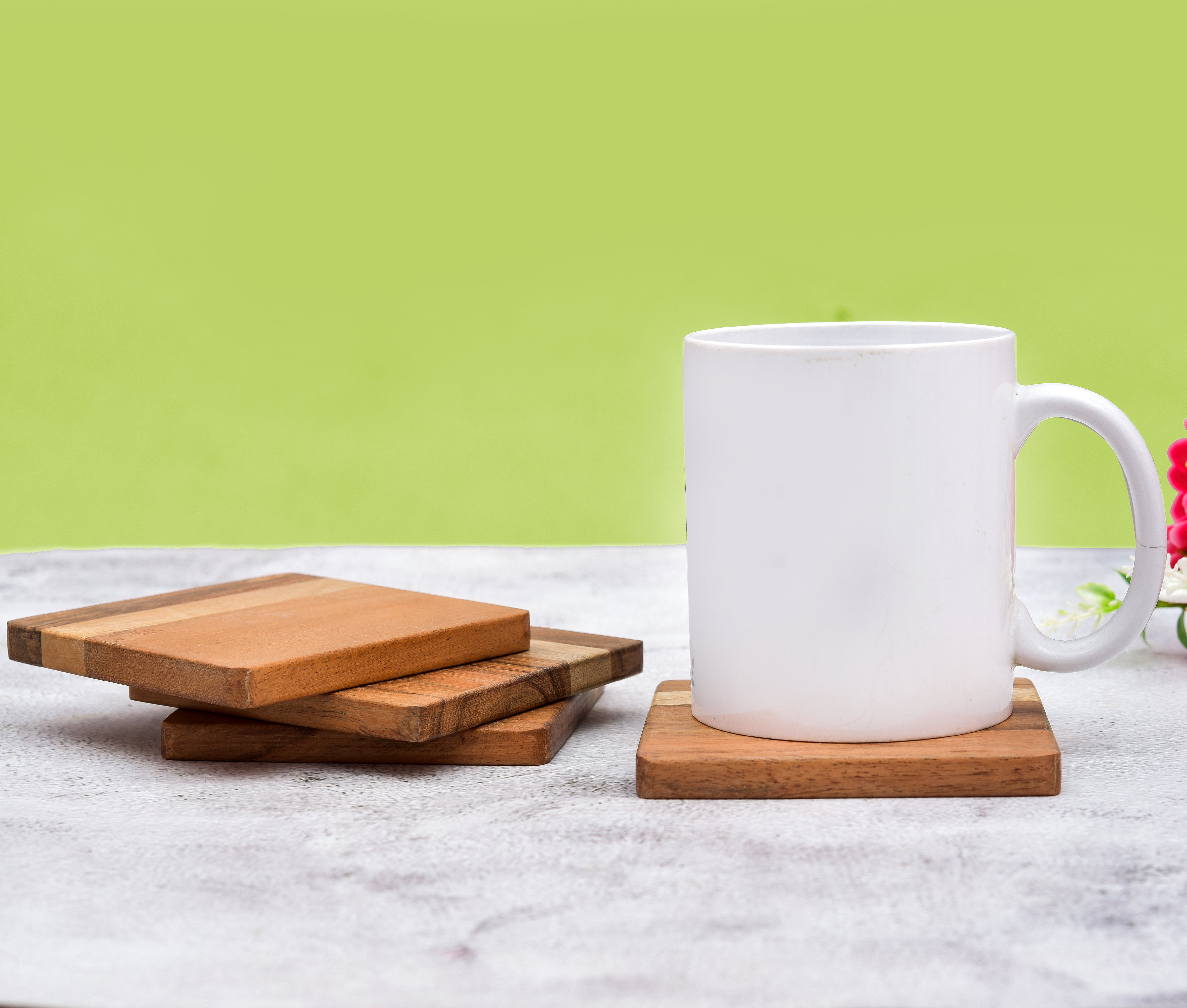 Acacia Wood online Coffee Mug Caddy