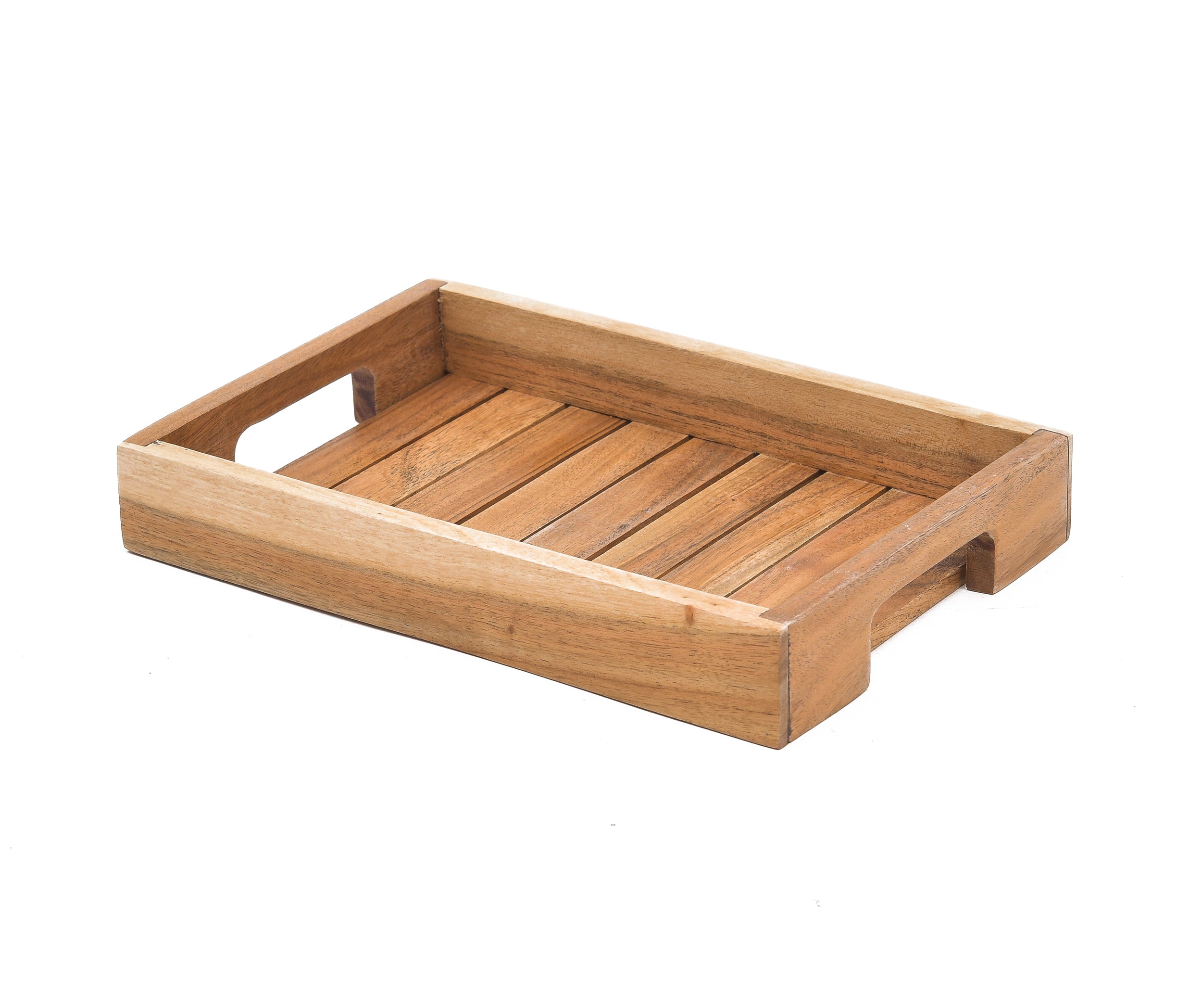 Acacia Wooden Serving Tray - 12*8 Inches