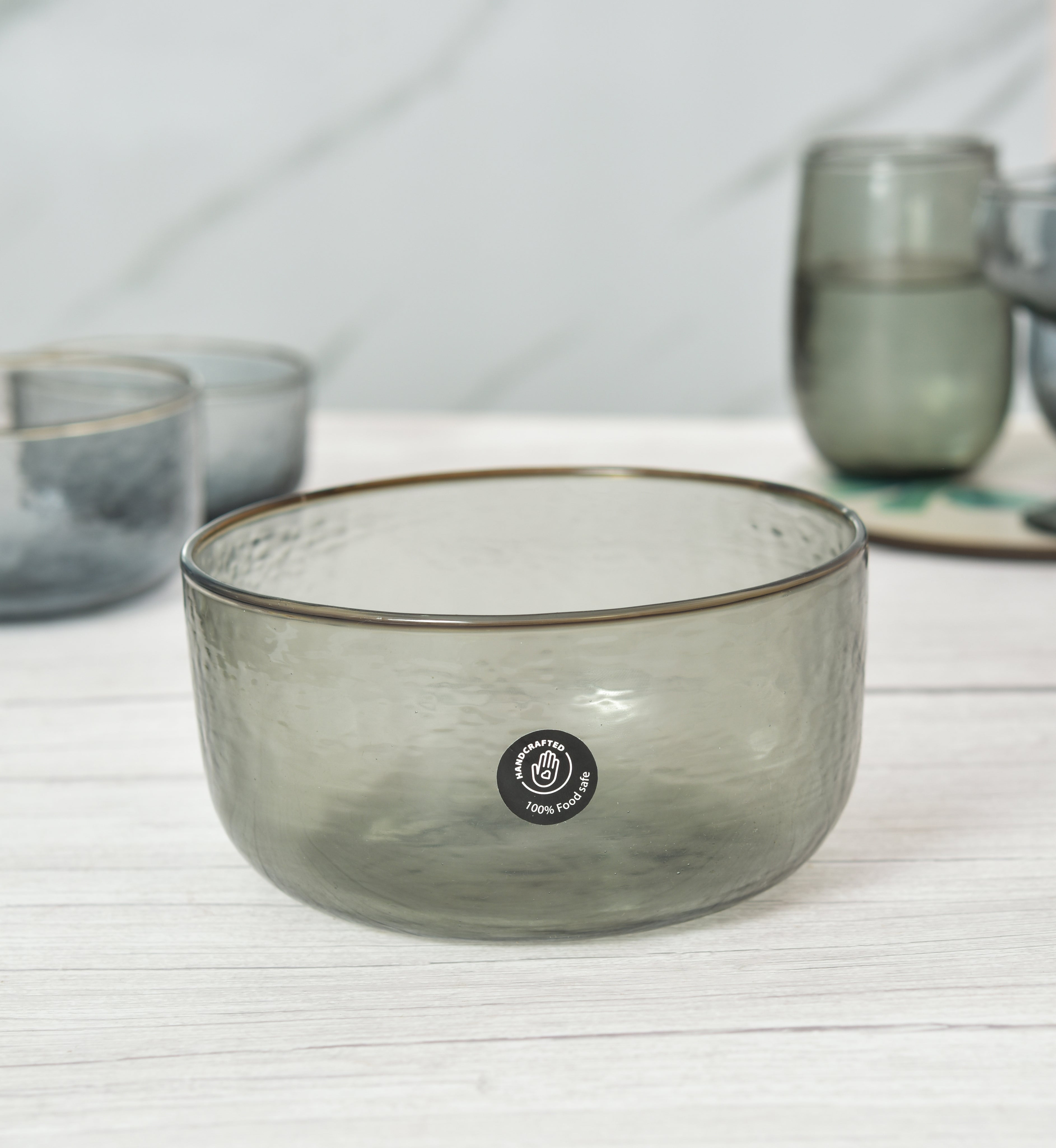 Heather Dinnerware Glass Bowl Large
