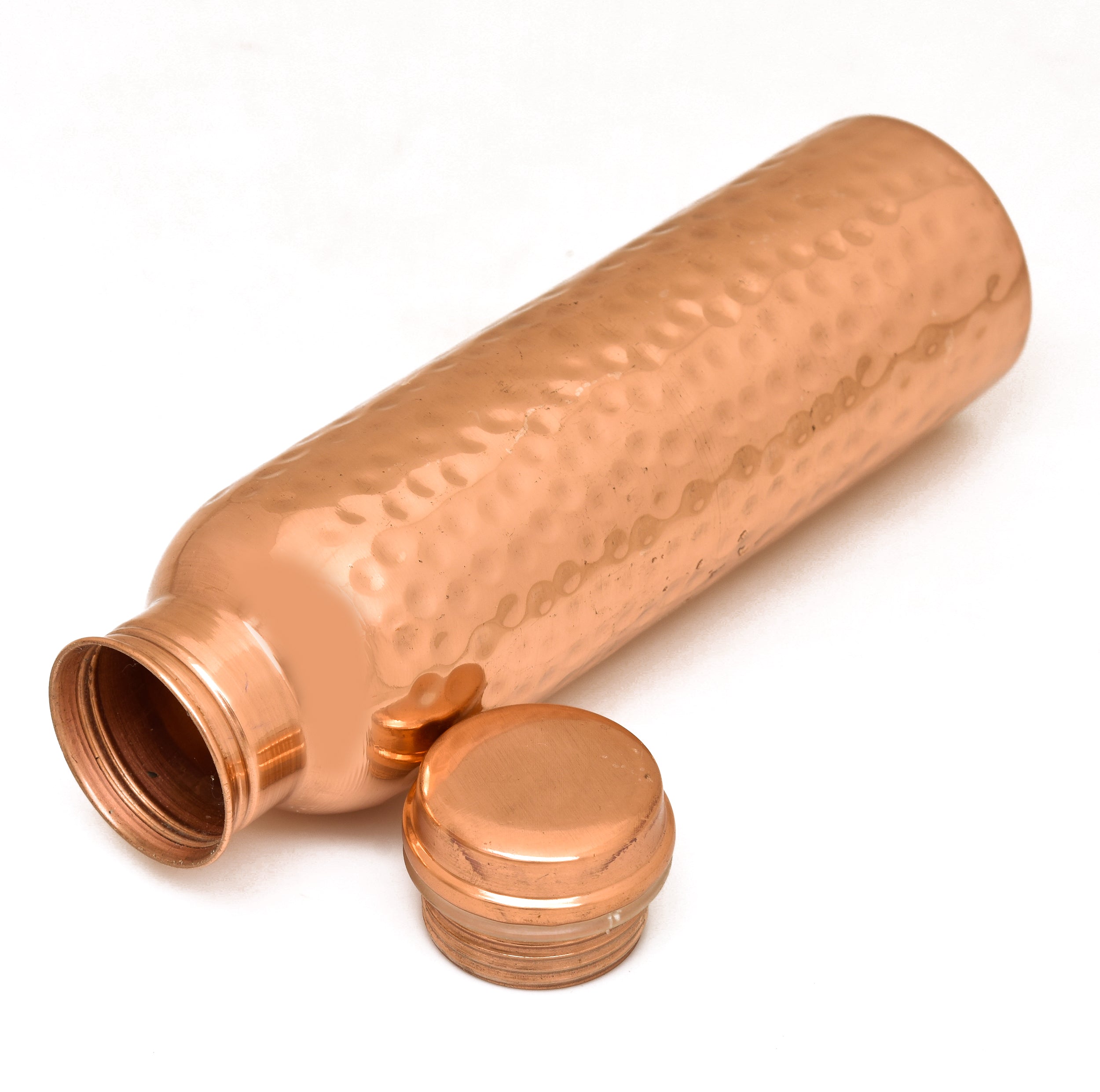Sutra Copper Hammered Bottle - 950 Ml