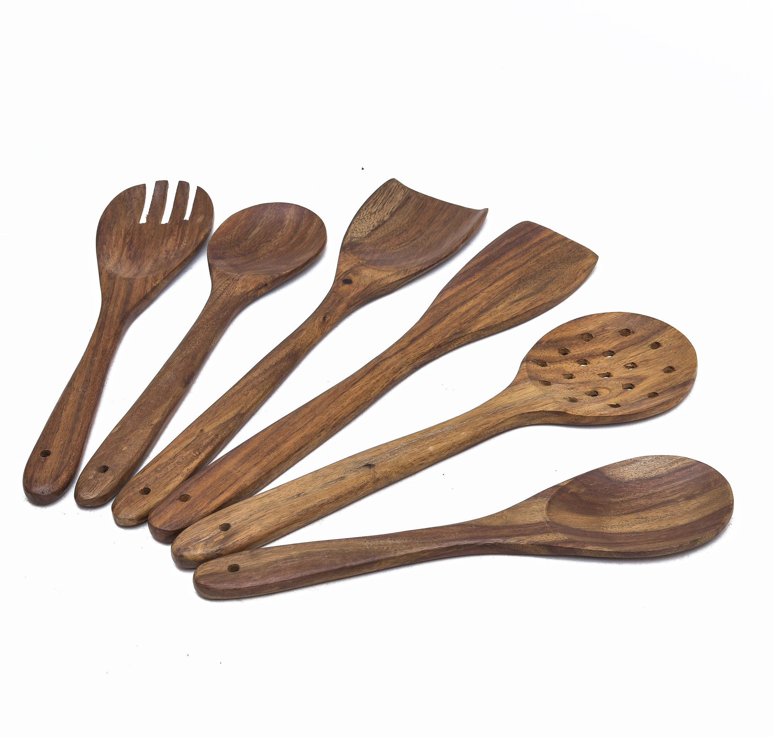 Brown Premium Spatulas Set of 6
