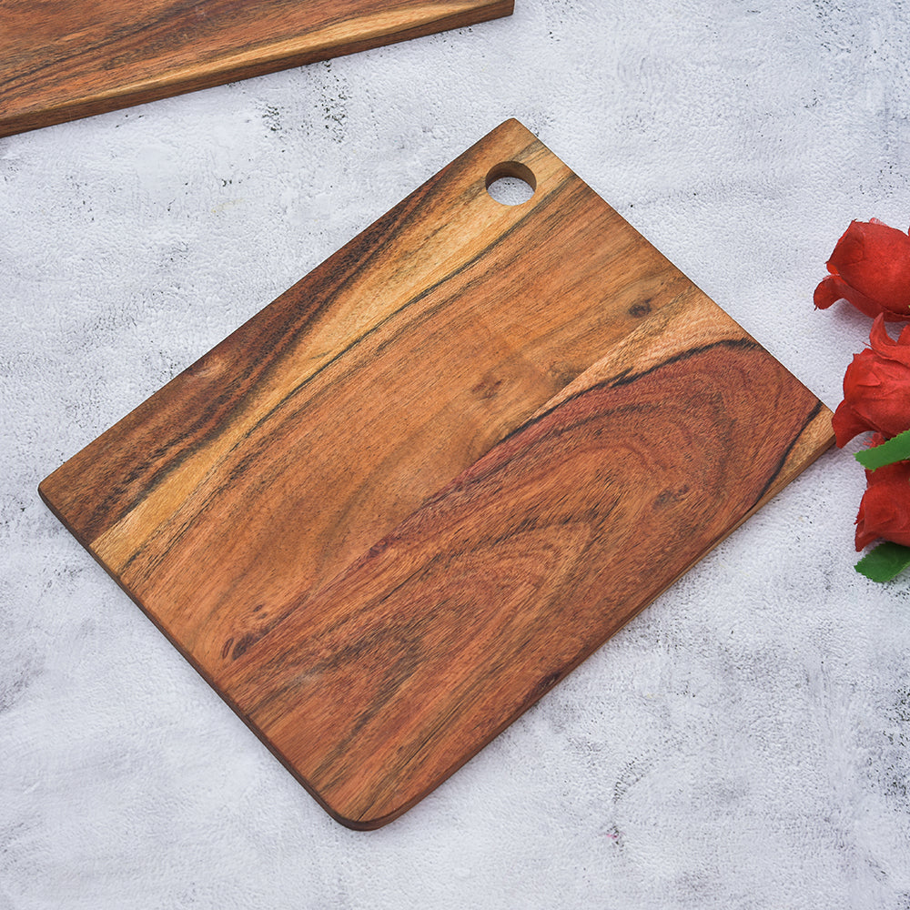 Acacia Wooden Chopping Board with Corner Hole