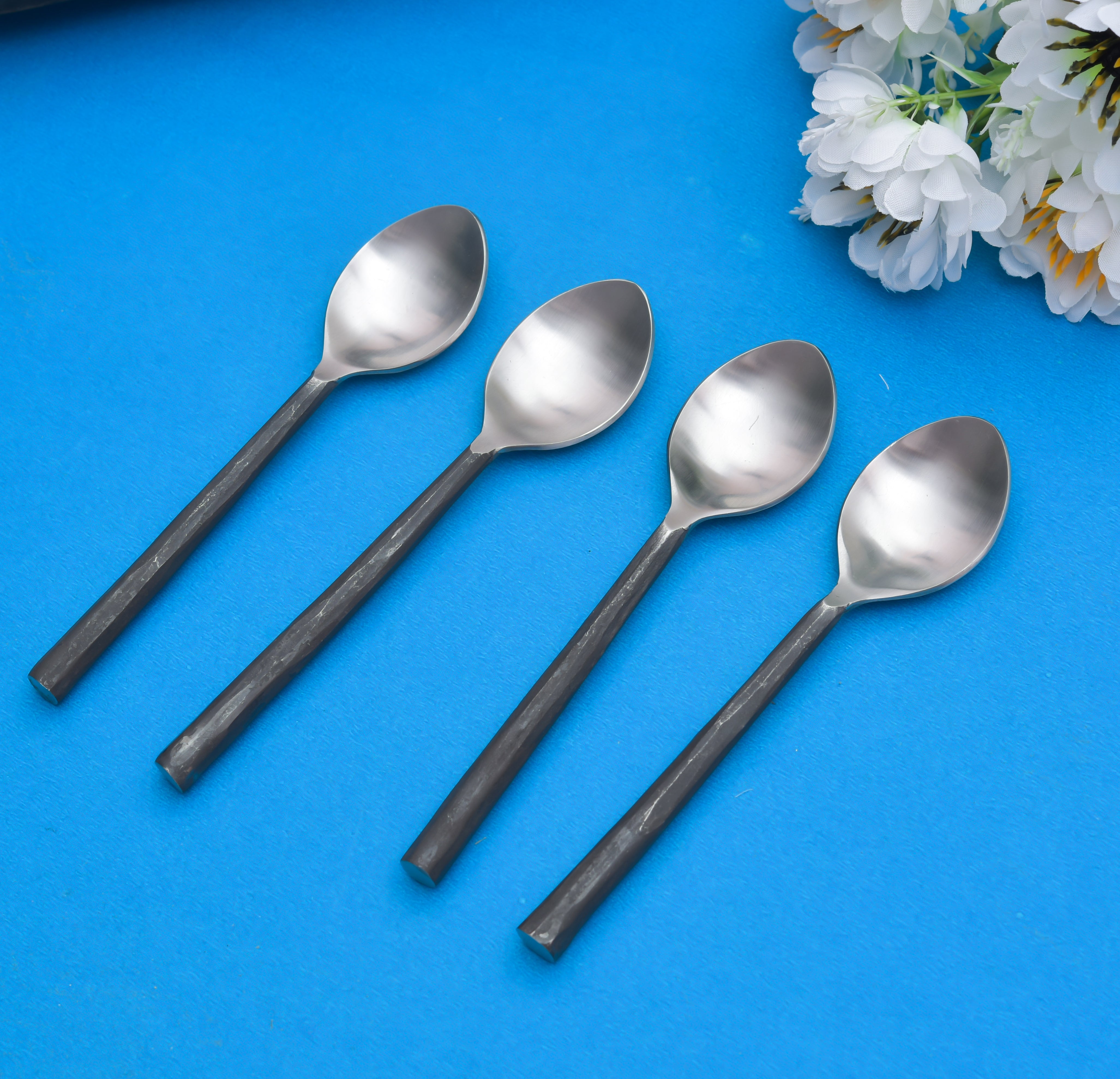 Stainless Steel Serving Spoon for Dining,Table Spoon Set of 4