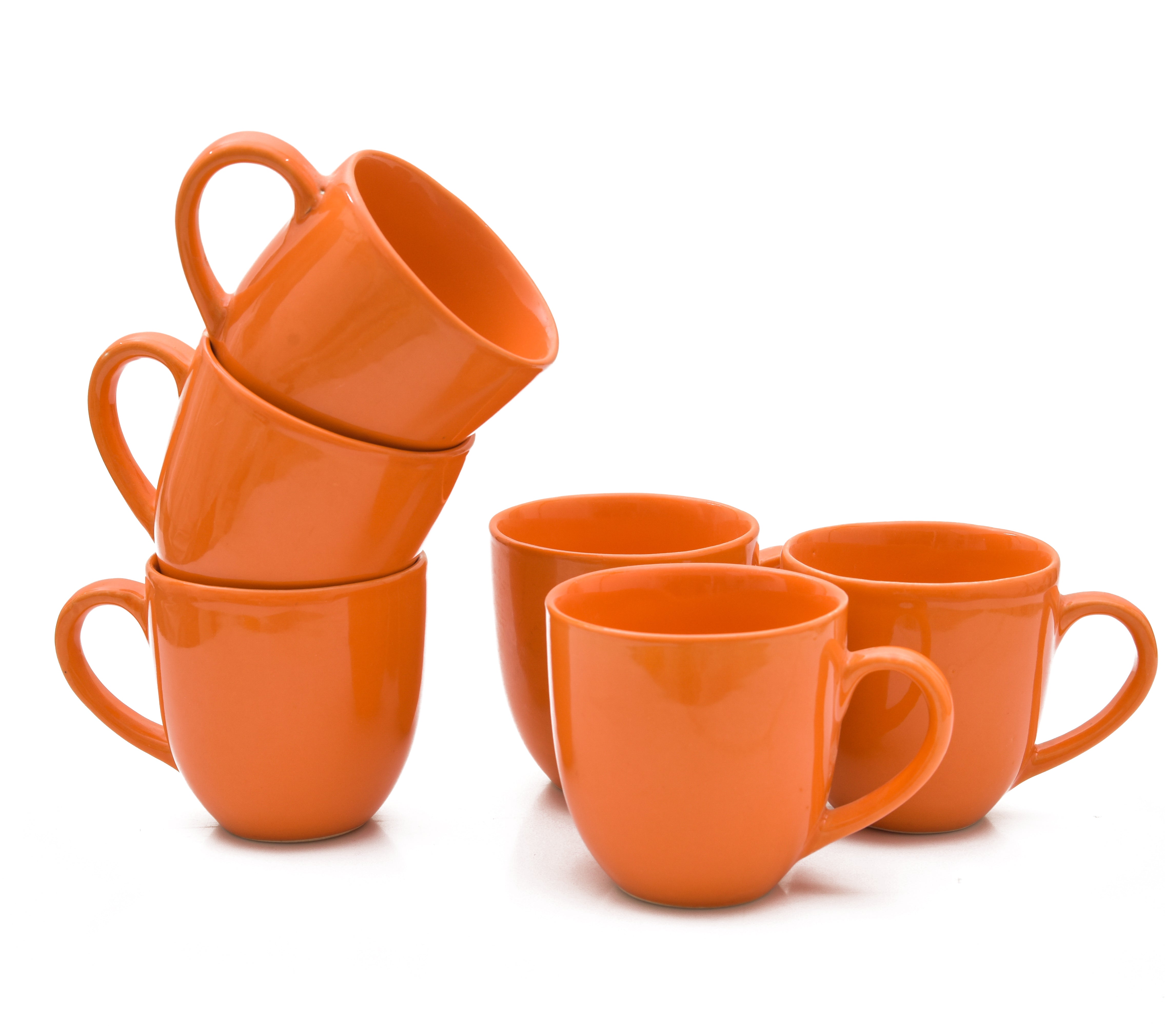 ORANGE CUP FOR COFFEE AND TEA