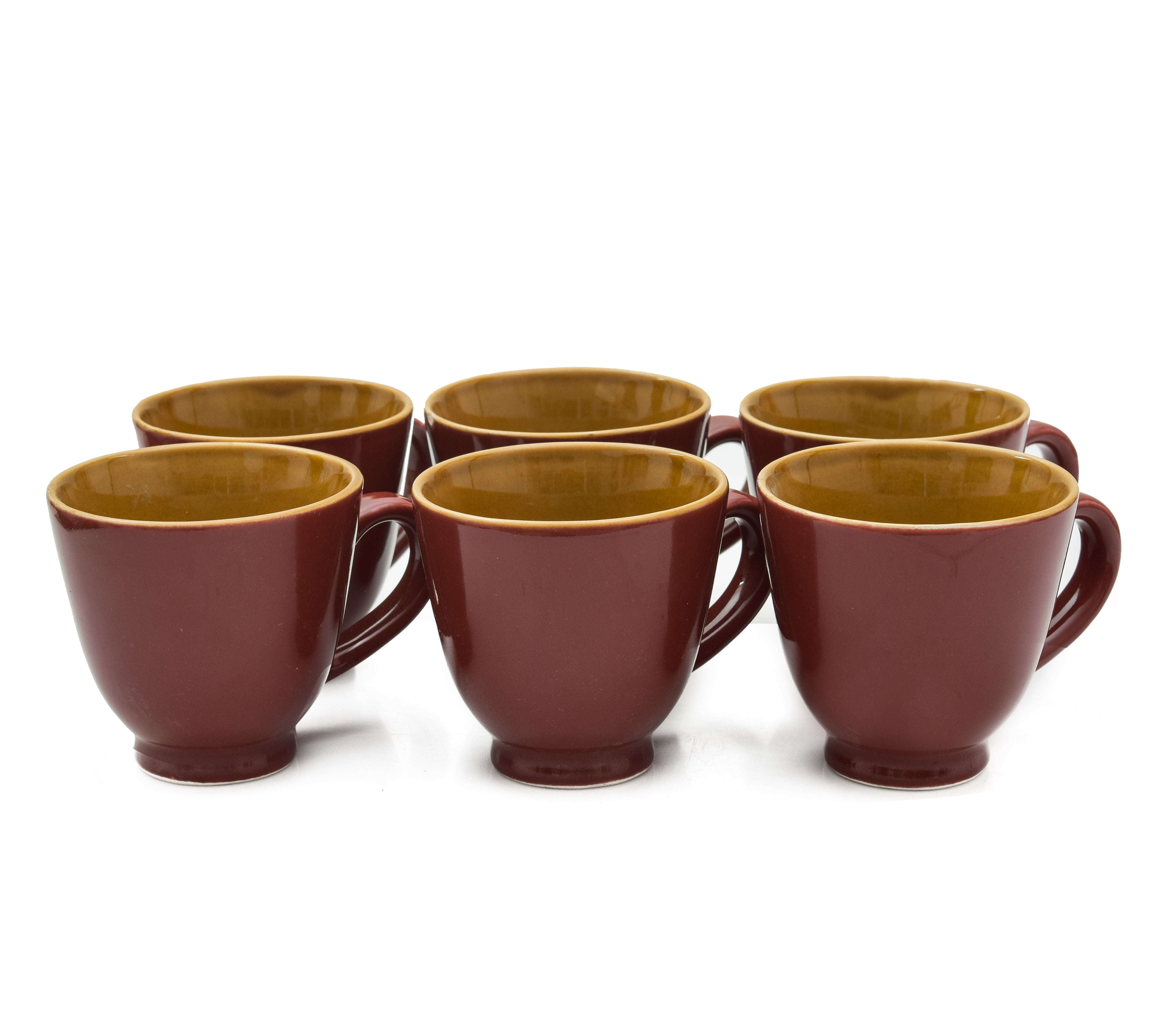 COFFEE BROWN CEREMIC CUP FOR COFFEE AND TEA