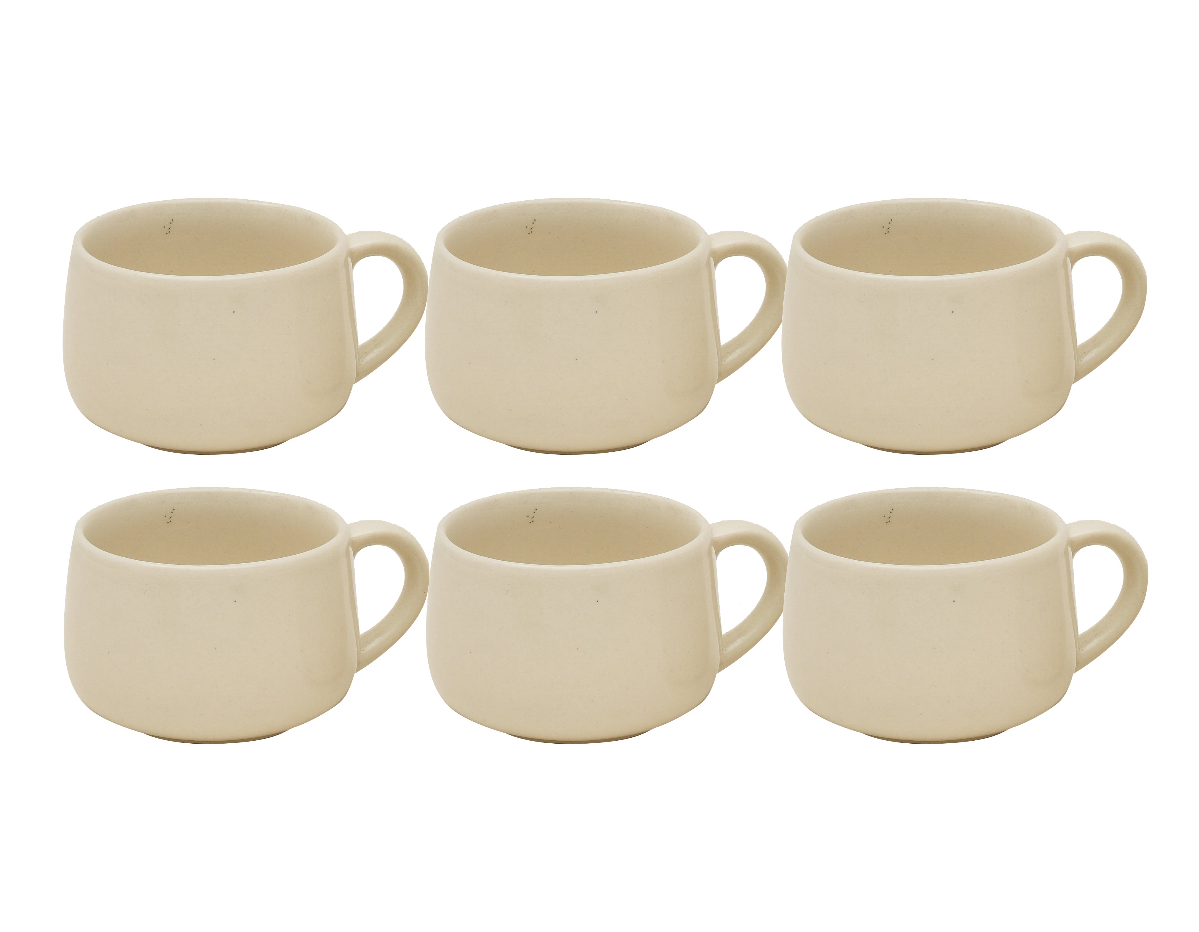 CLASSIC BEIGE COLOR CERAMIC CUP FOR COFFEE AND TEA CUP