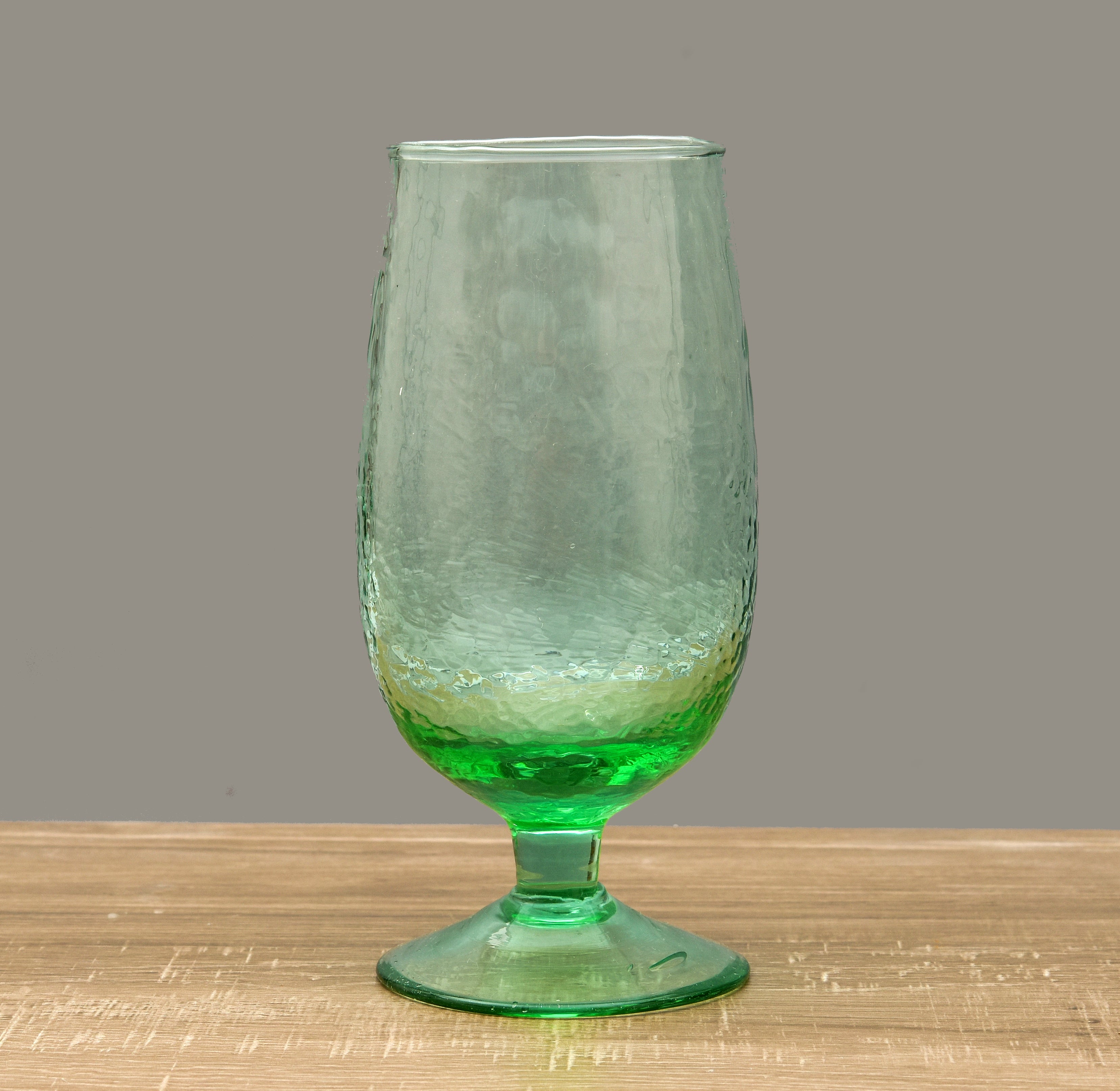 Aqua Stem Goblet Glass Set of 4 Pcs