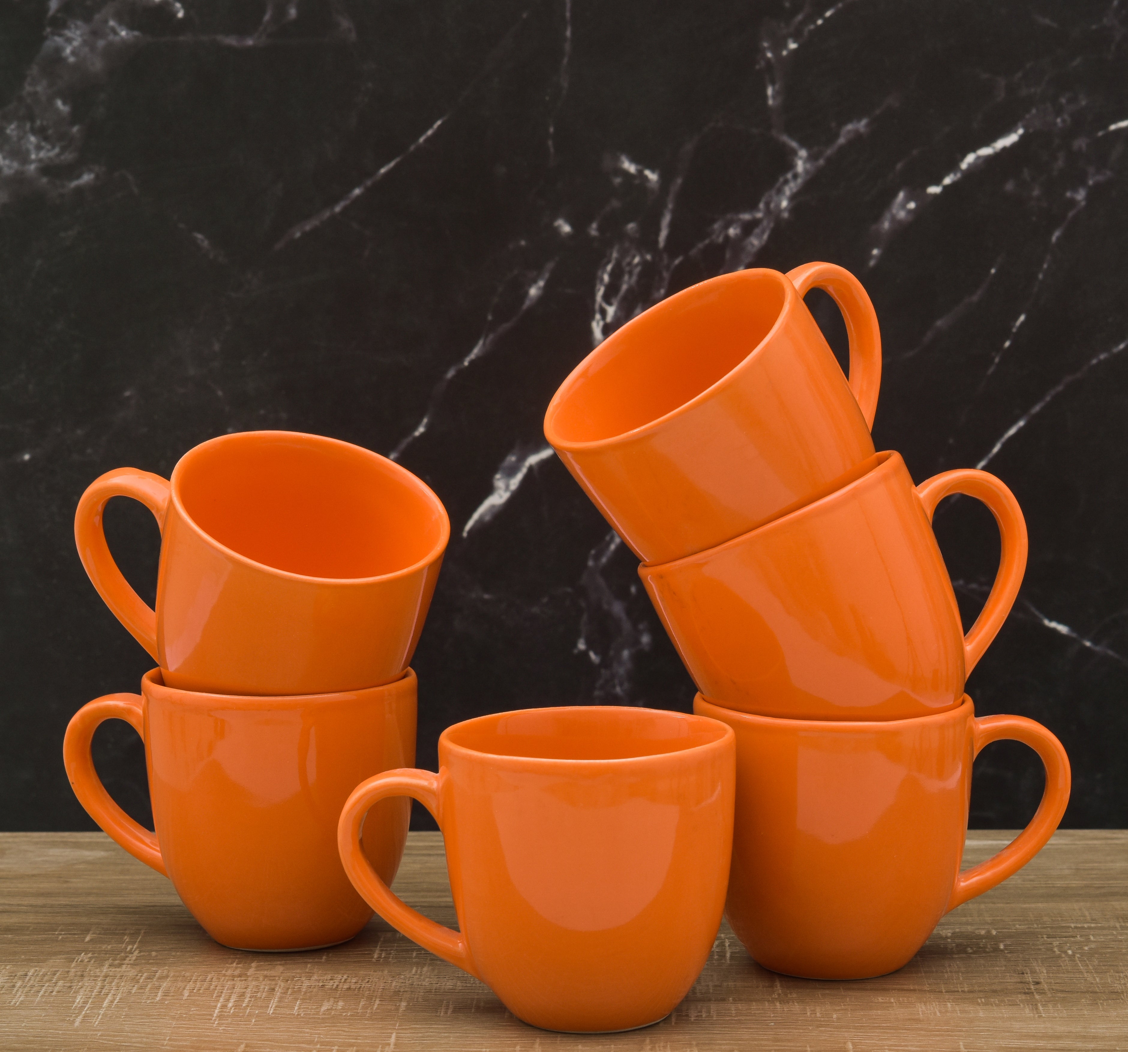 ORANGE CUP FOR COFFEE AND TEA
